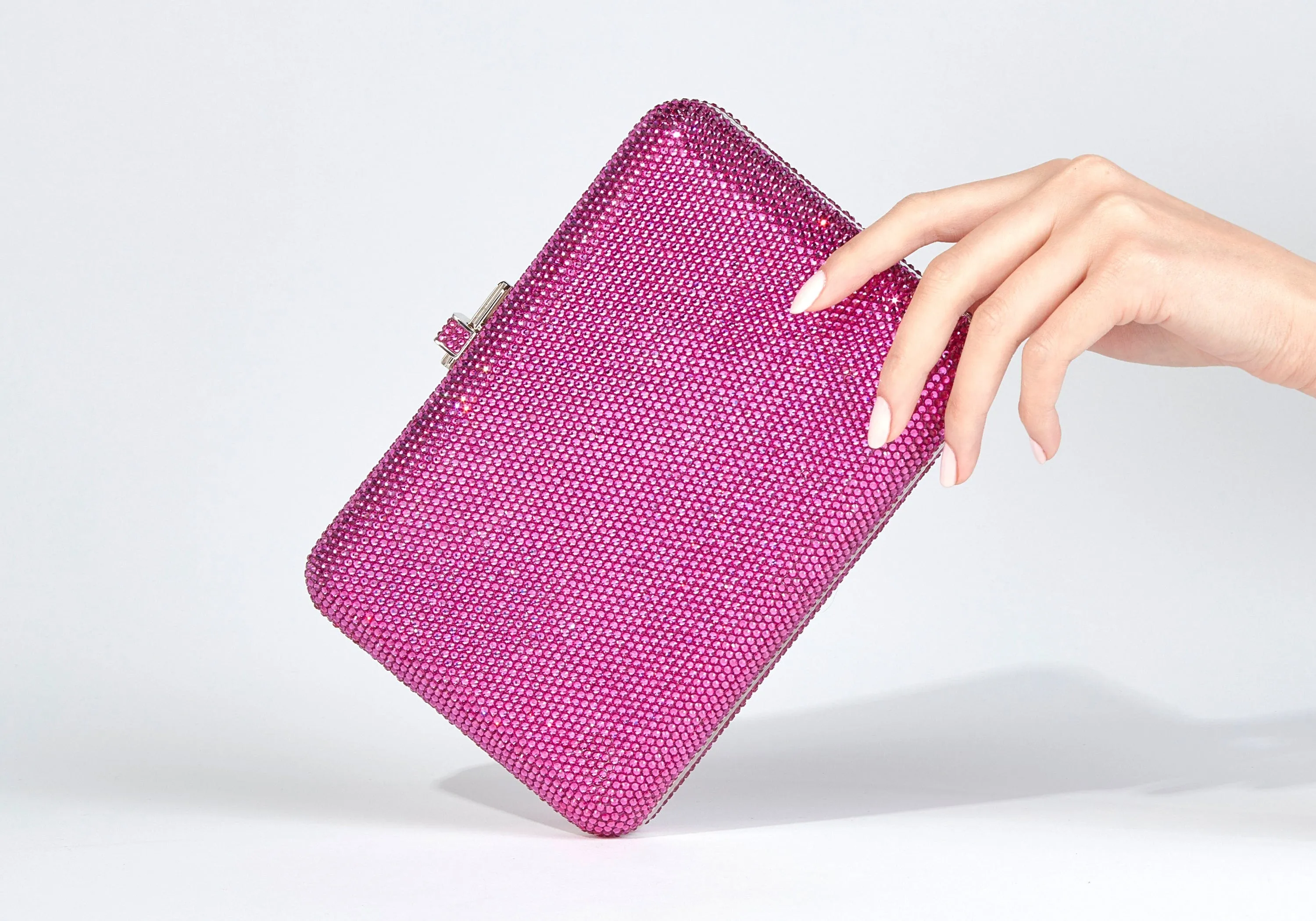 Slim Slide Fuchsia sold by Judith Leiber product image thumbnail 2