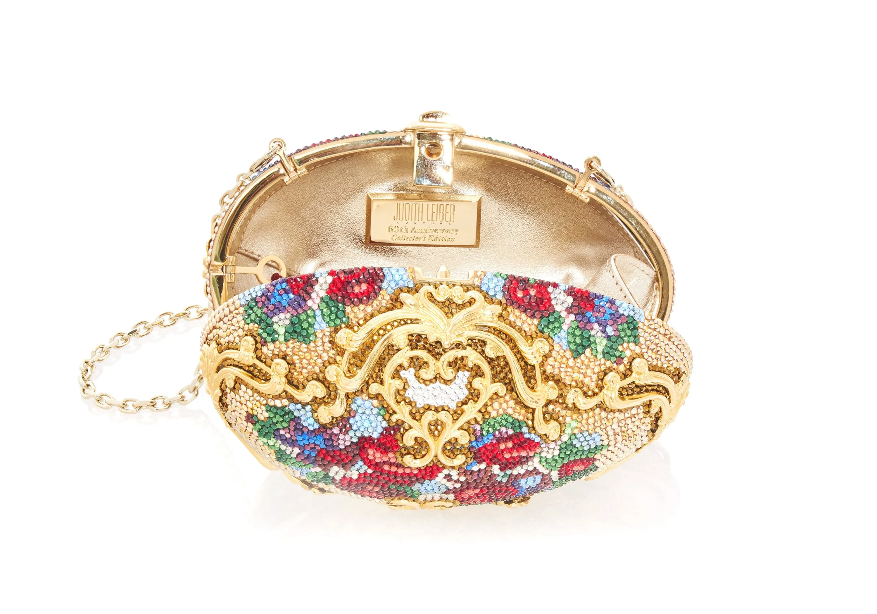 60th Anniversary Celebration Egg Filigree Savonnerie (Limited Edition 1970's) sold by Judith Leiber product image thumbnail 3