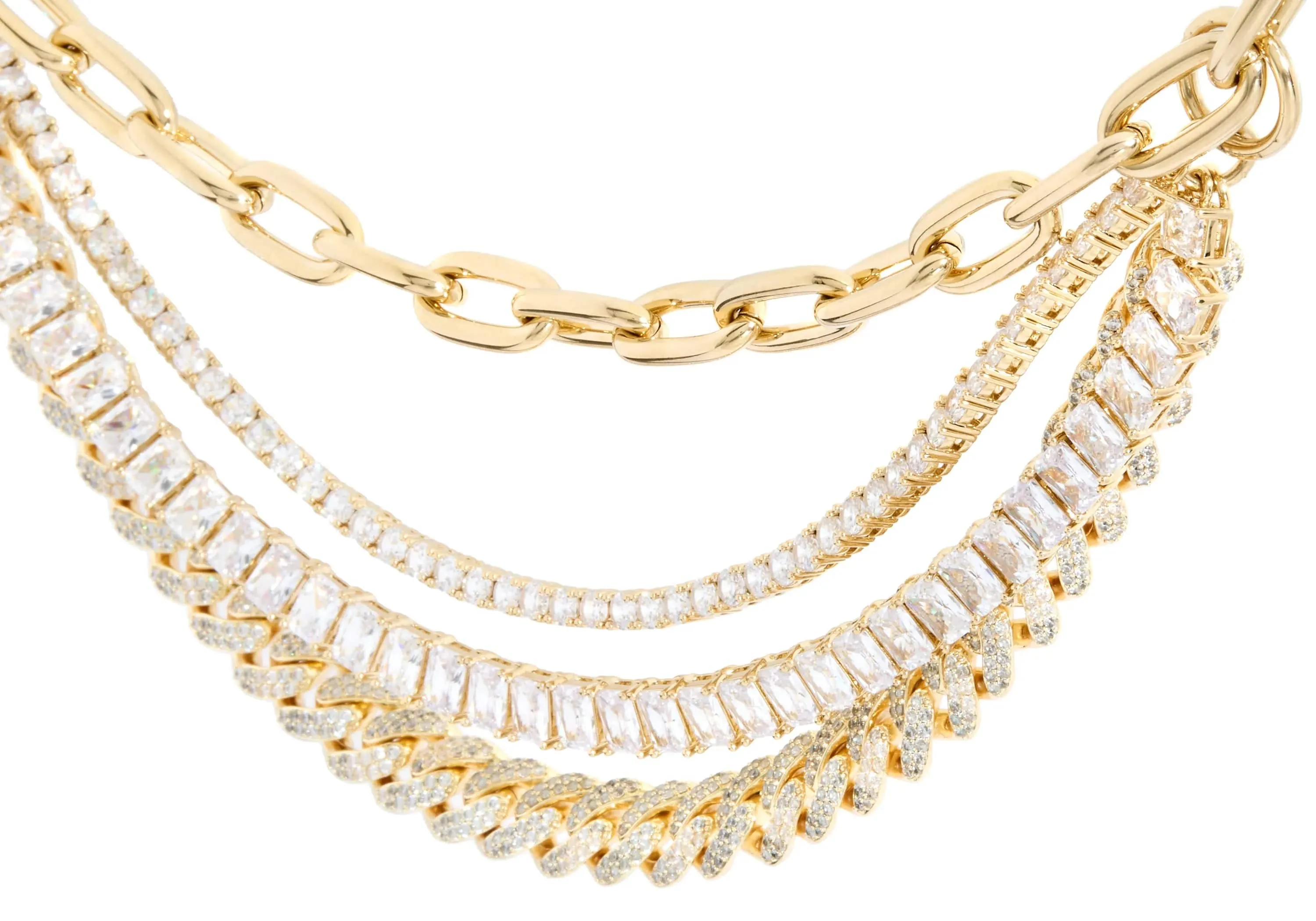 Triple Chain Belt Champagne sold by Judith Leiber product image thumbnail 5
