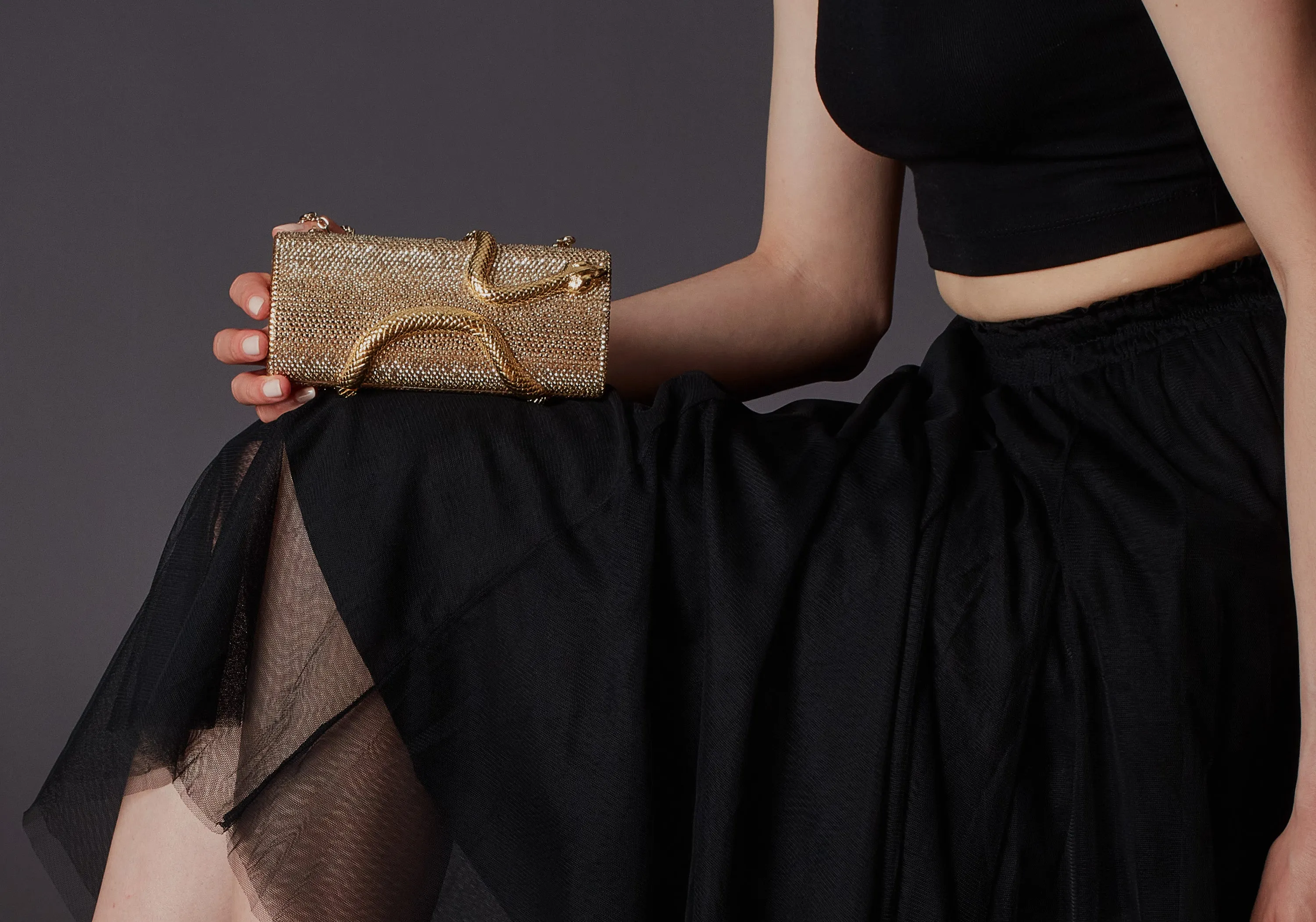 Spiral Snake Cylinder Prosecco sold by Judith Leiber product image thumbnail 2