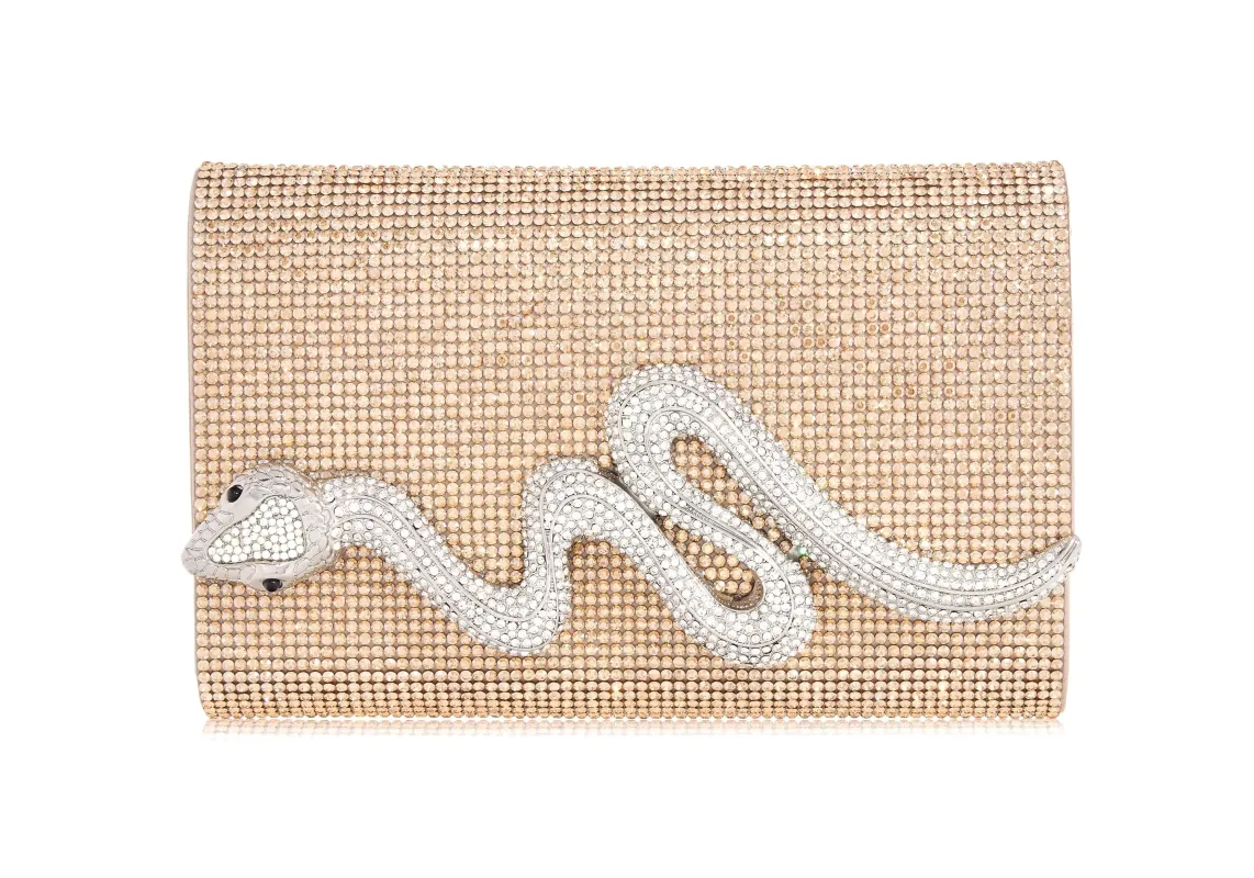 Serpent Fizzoni Prosecco sold by Judith Leiber