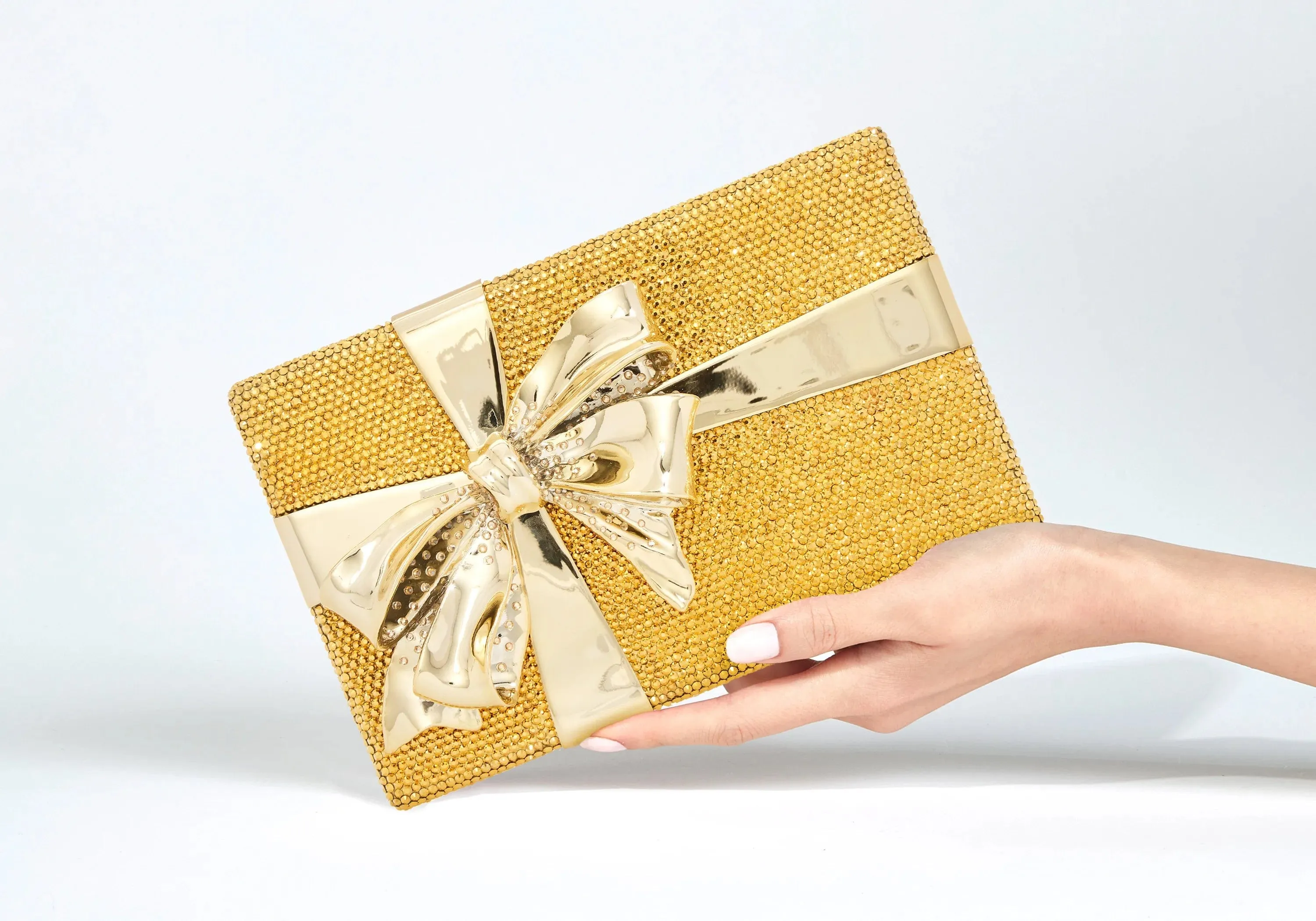 Gift Box Surprise Gold sold by Judith Leiber product image thumbnail 2