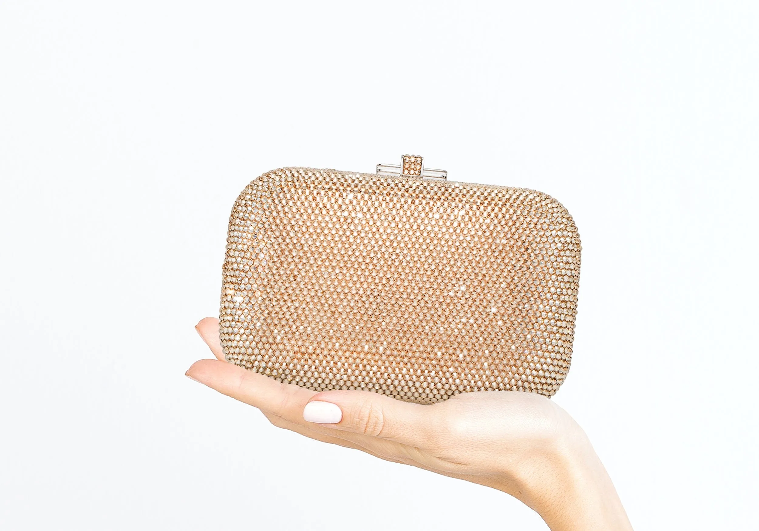 Slide Lock Gray sold by Judith Leiber product image thumbnail 2