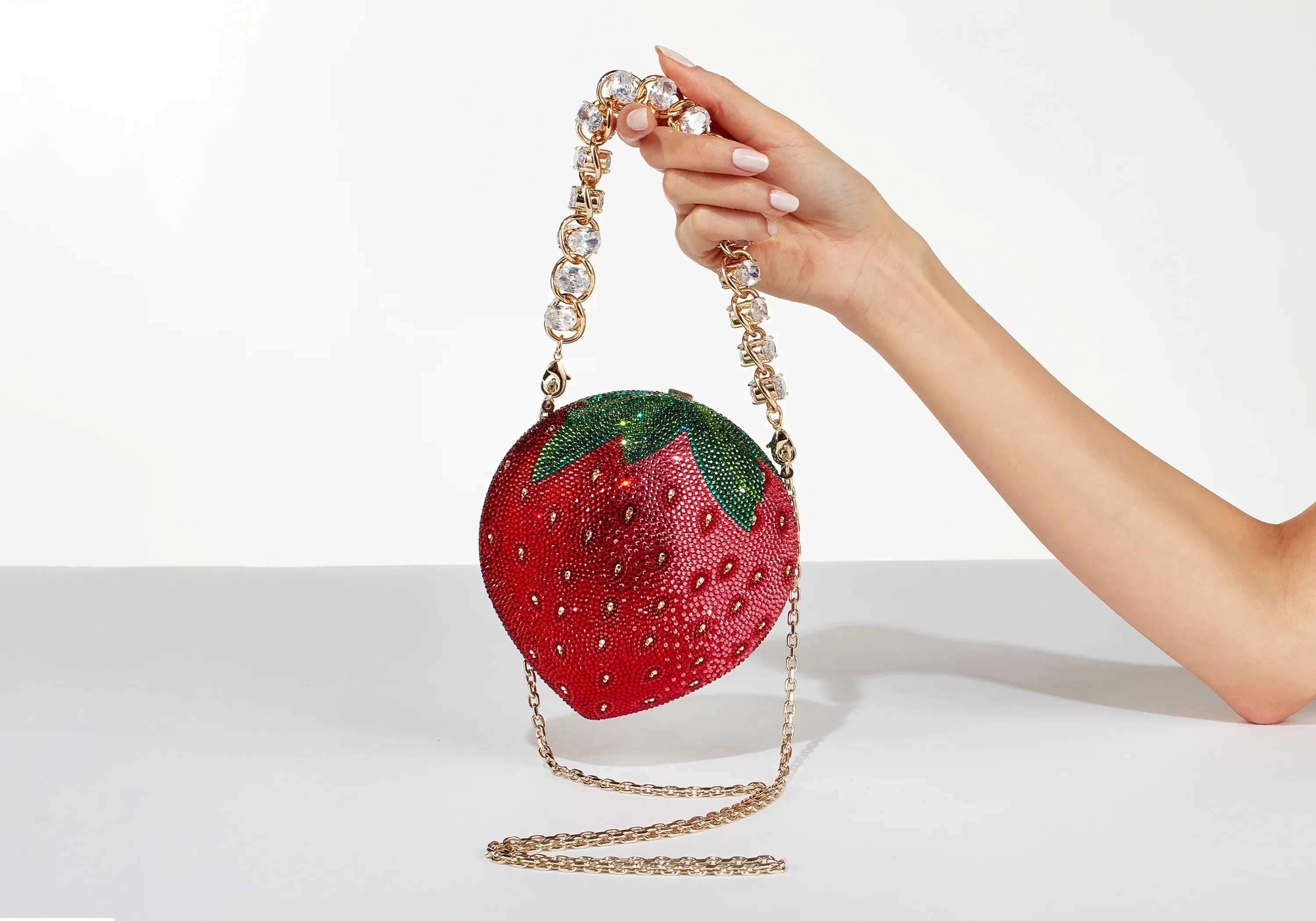 Designer Strawberry Handbag sold by Judith Leiber product image thumbnail 2