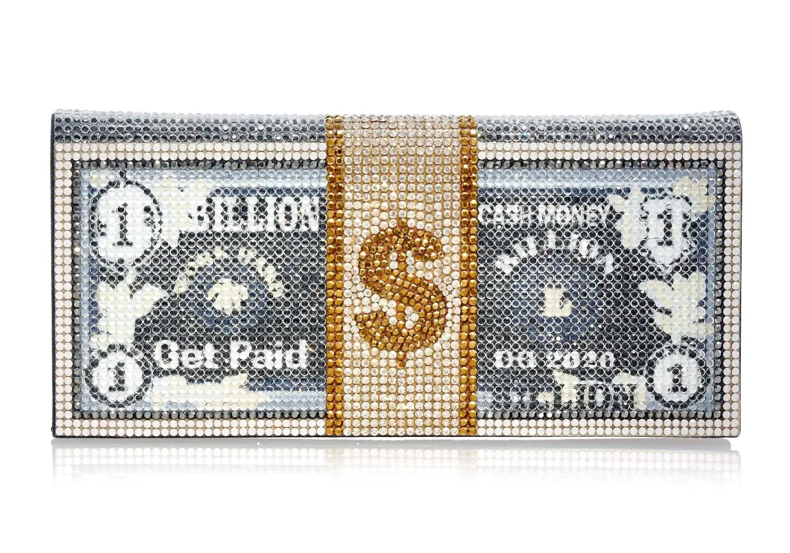 Envelope Billions made by Judith Leiber
