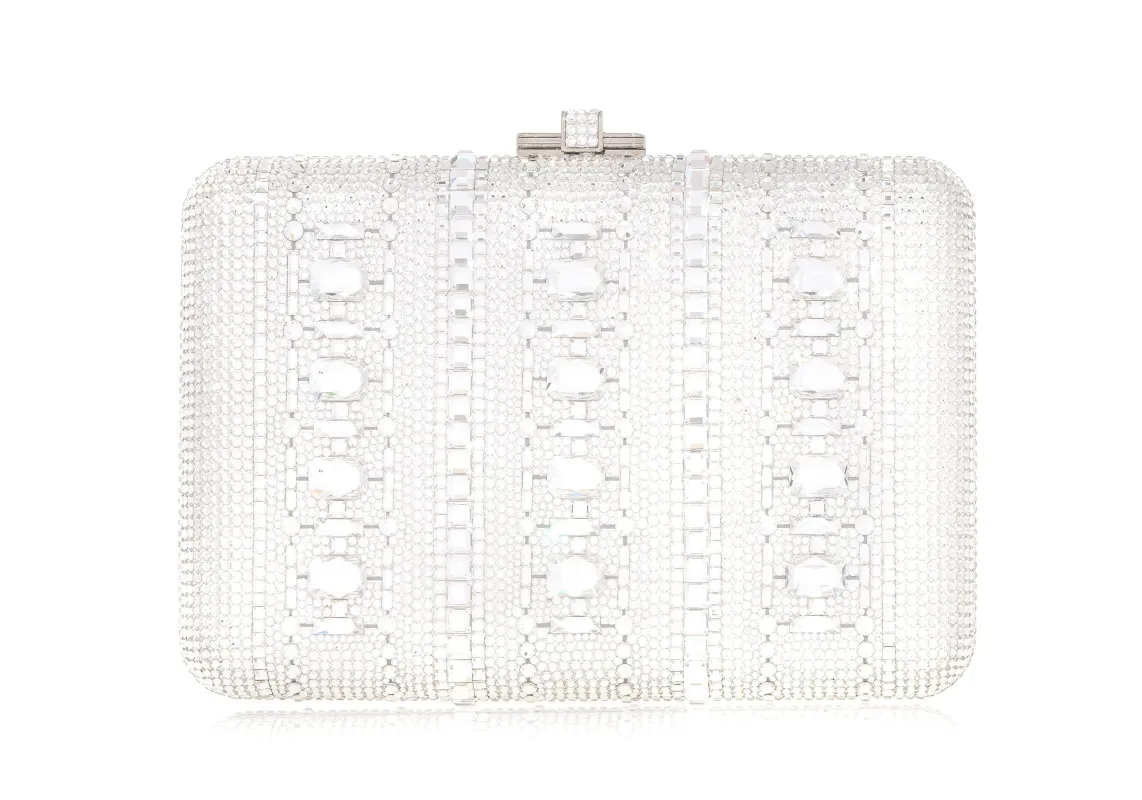 Slim Slide Radiant Jewel made by Judith Leiber