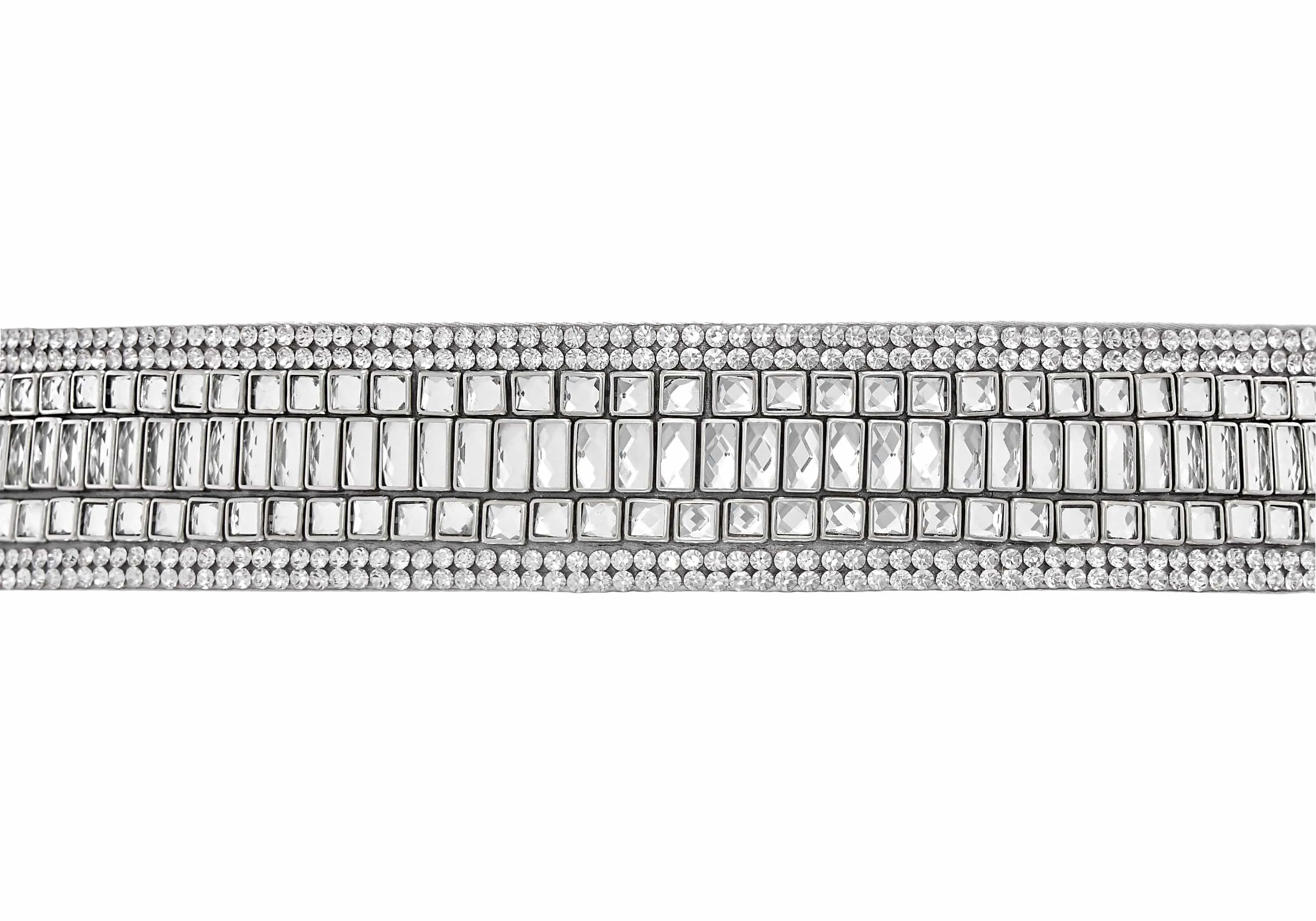 Baguette Deco Gems Belt Silver sold by Judith Leiber product image thumbnail 4