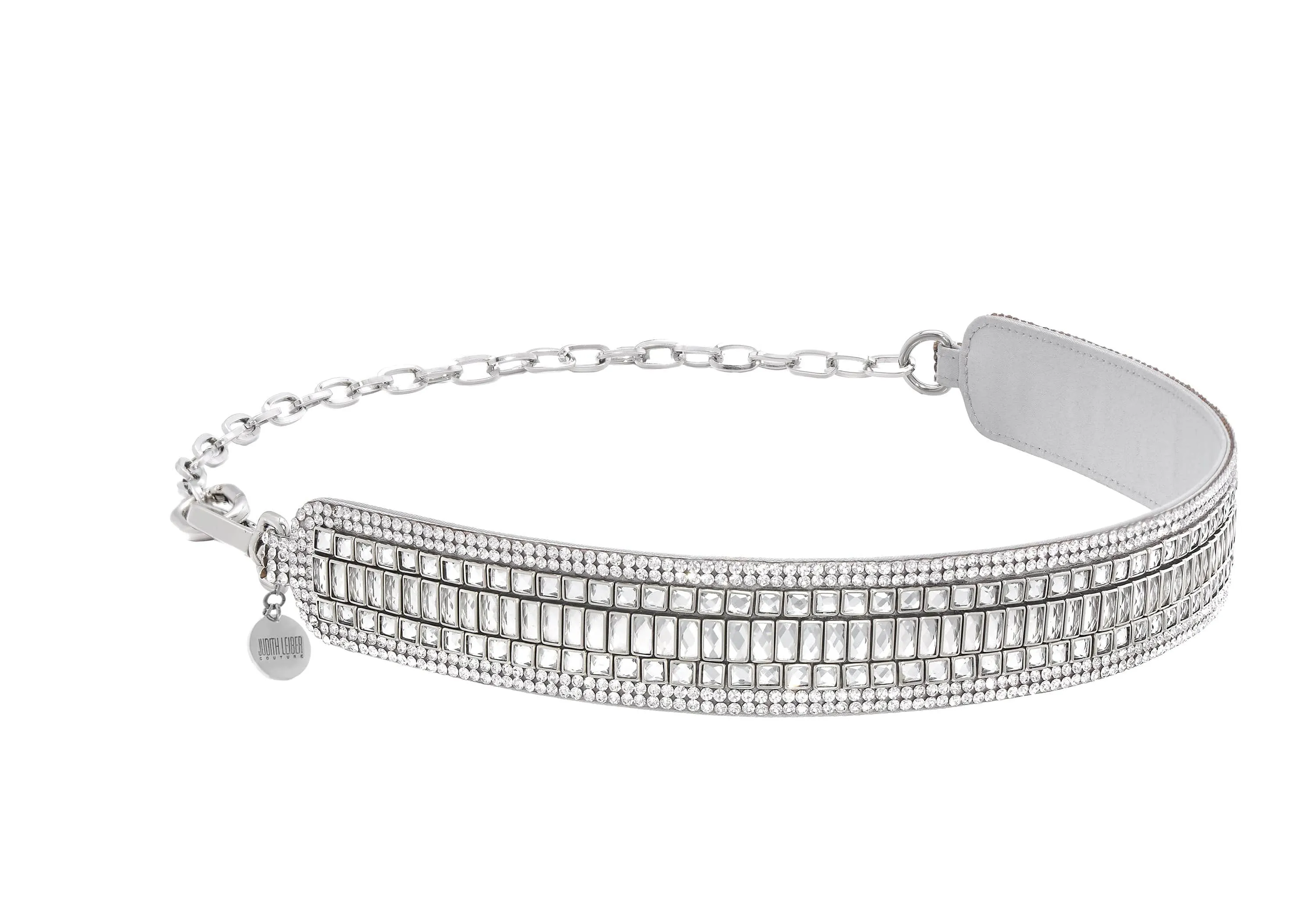 Baguette Deco Gems Belt Silver sold by Judith Leiber product image thumbnail 2