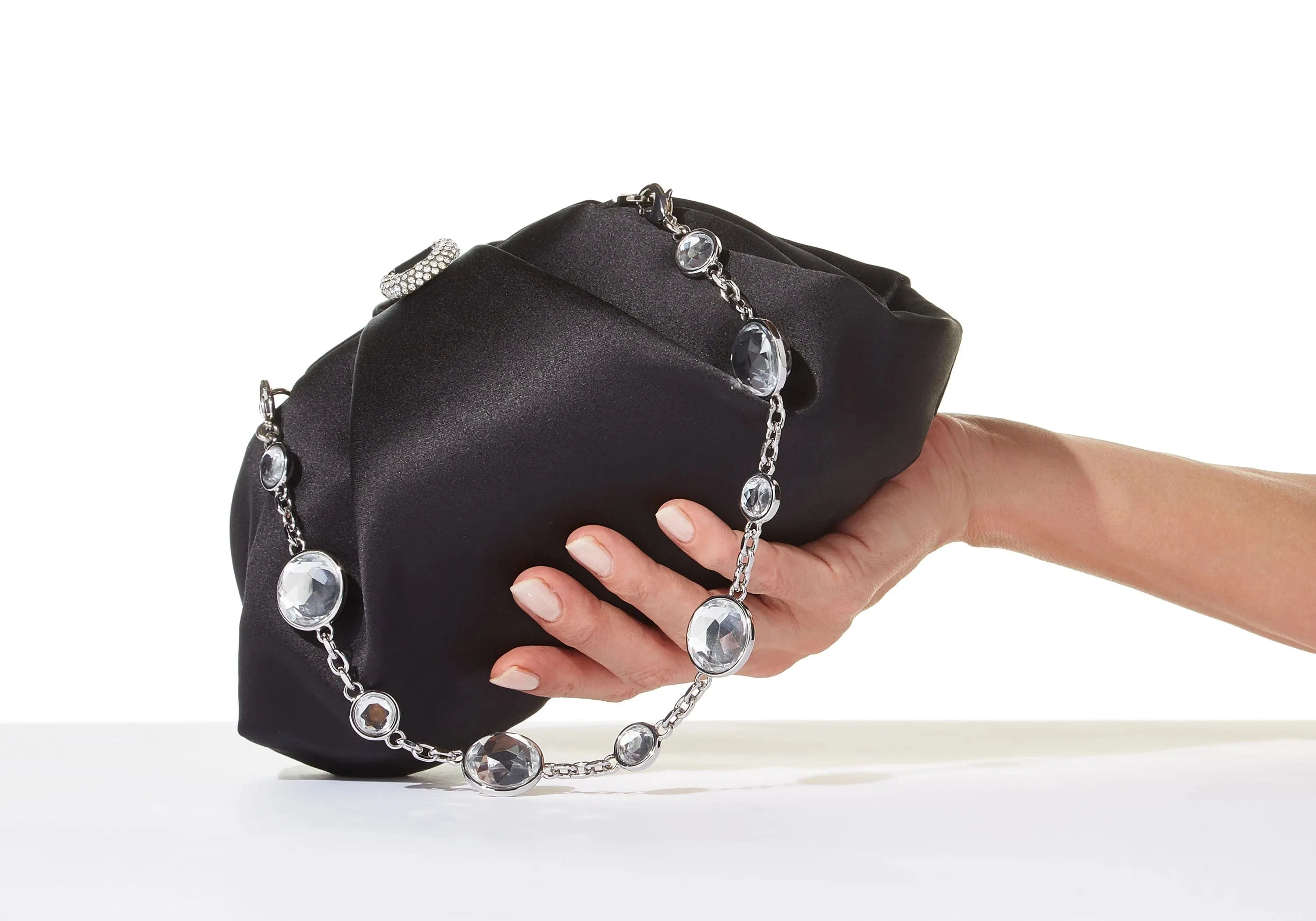 Gemma Satin Black sold by Judith Leiber product image thumbnail 2