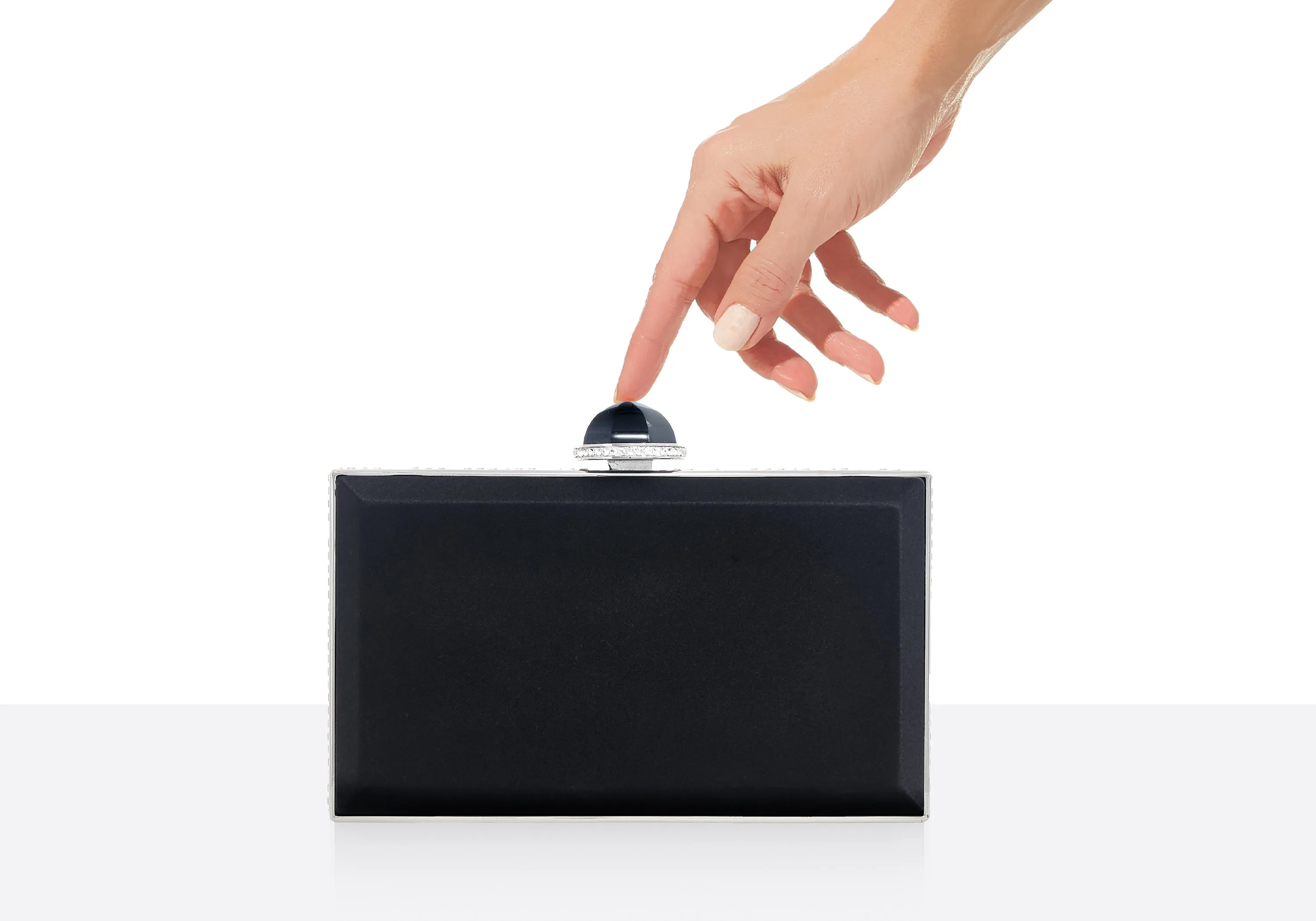 Skylar Satin Black sold by Judith Leiber product image thumbnail 2