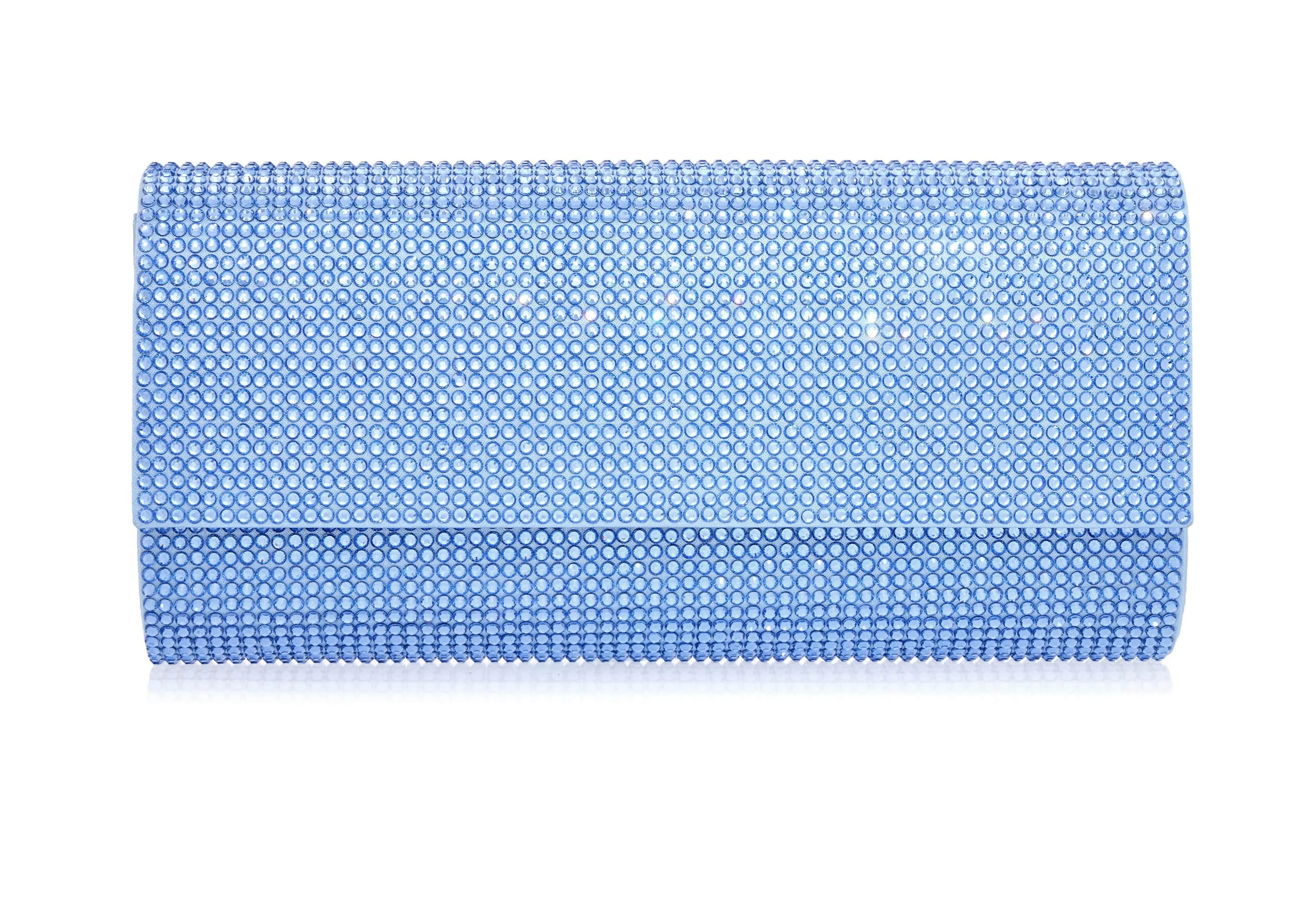 Perry Crystal Blue sold by Judith Leiber