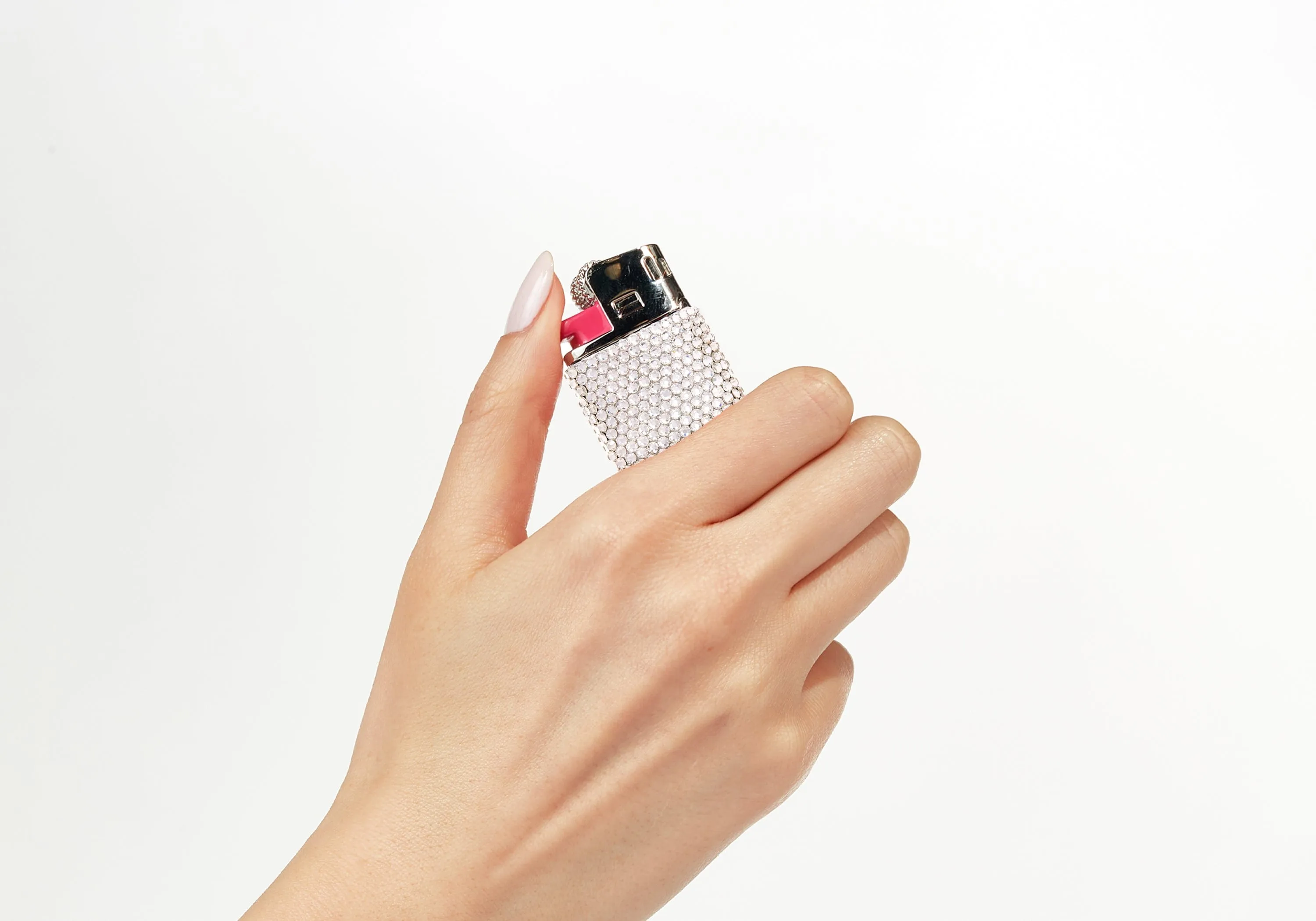 Silver Flame Miniature Got a Light? sold by Judith Leiber product image thumbnail 2