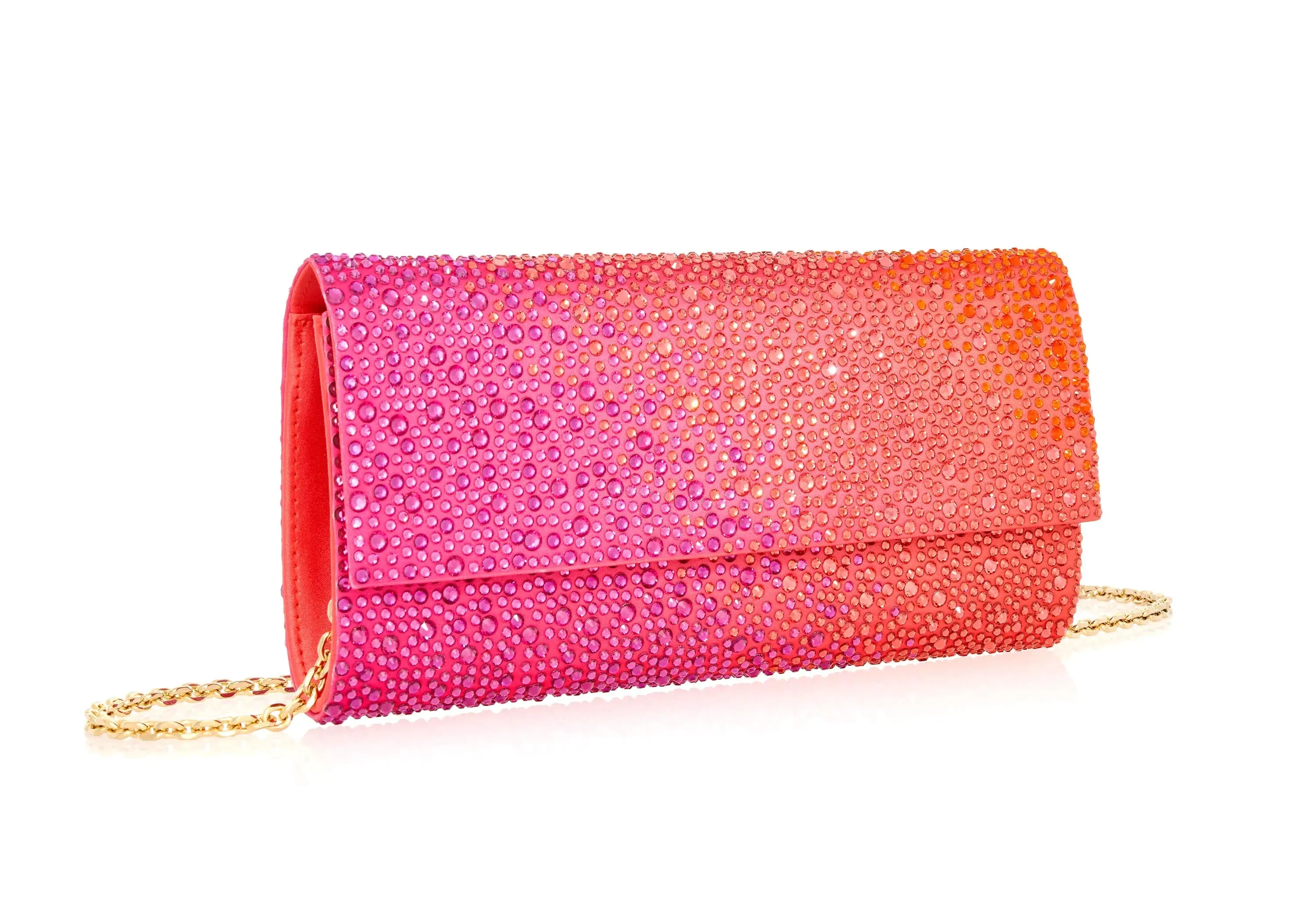 Perry Crystal Caviar Gradient Flame sold by Judith Leiber product image thumbnail 4