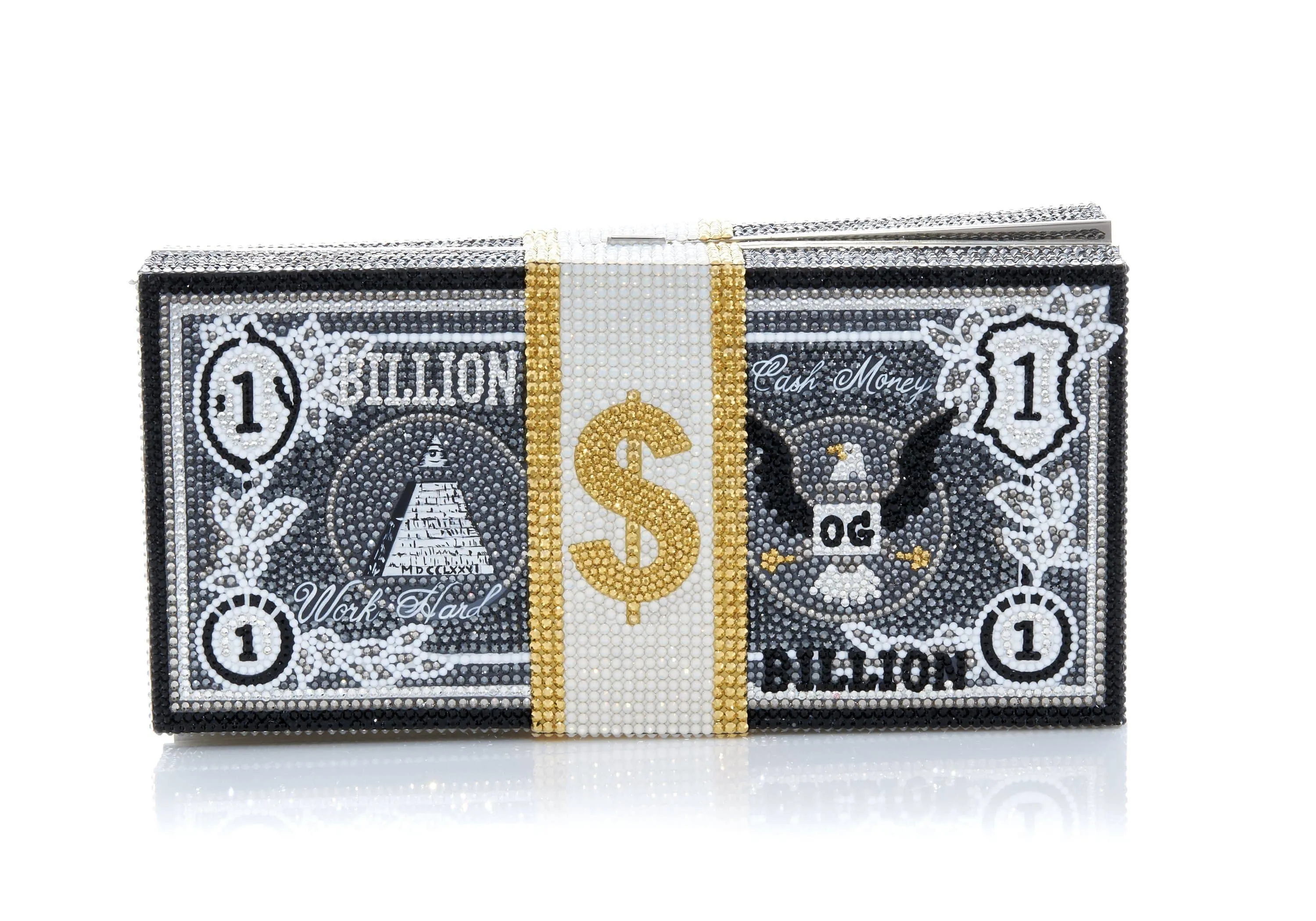 Stack of Cash Billions - Judith Leiber Designer Money Bag sold by Judith Leiber product image thumbnail 4