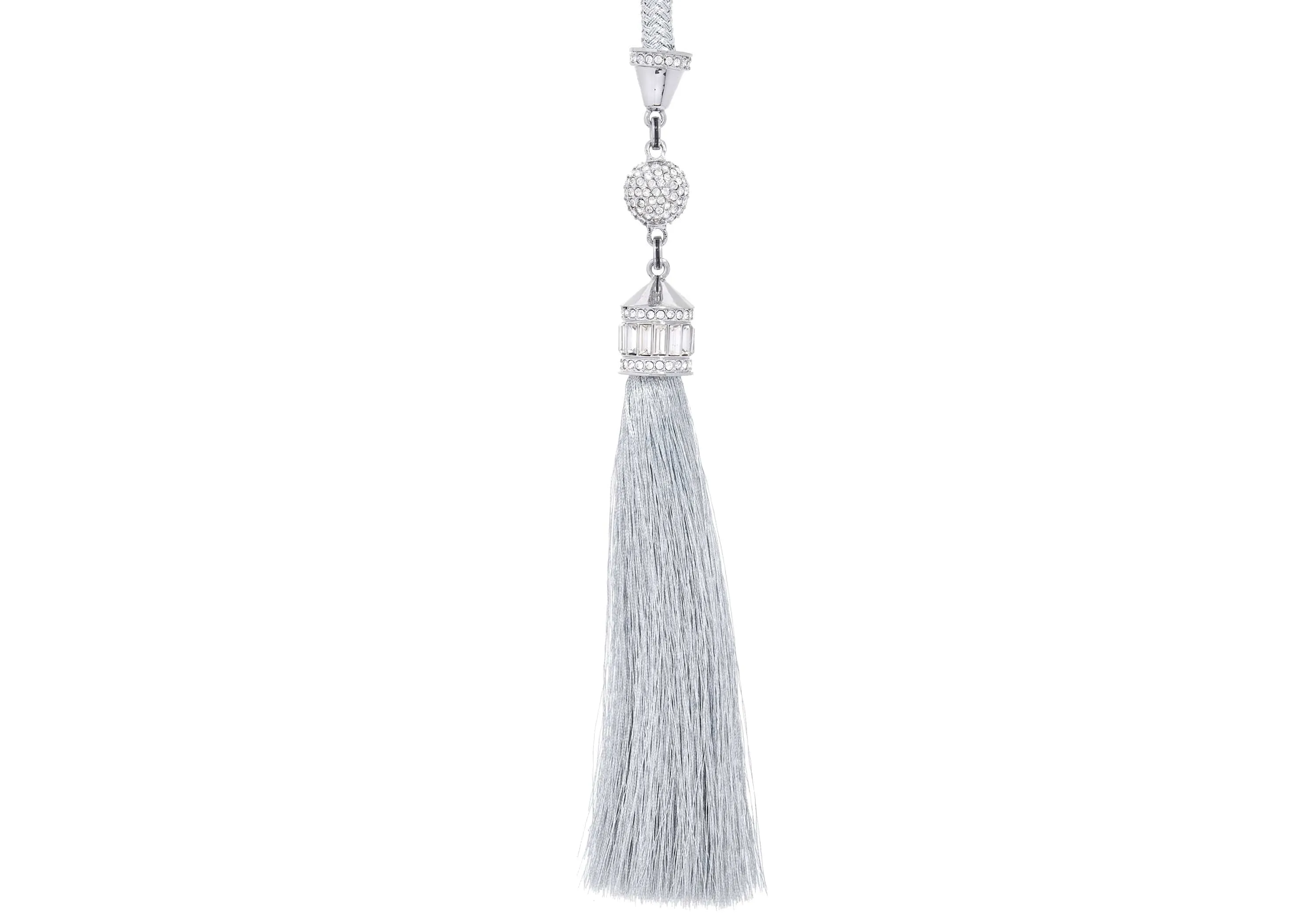 Crystal Tassel Belt Silver sold by Judith Leiber product image thumbnail 3