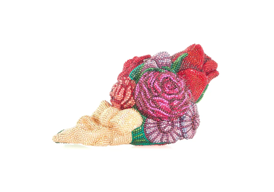 Red Roses Corsage sold by Judith Leiber