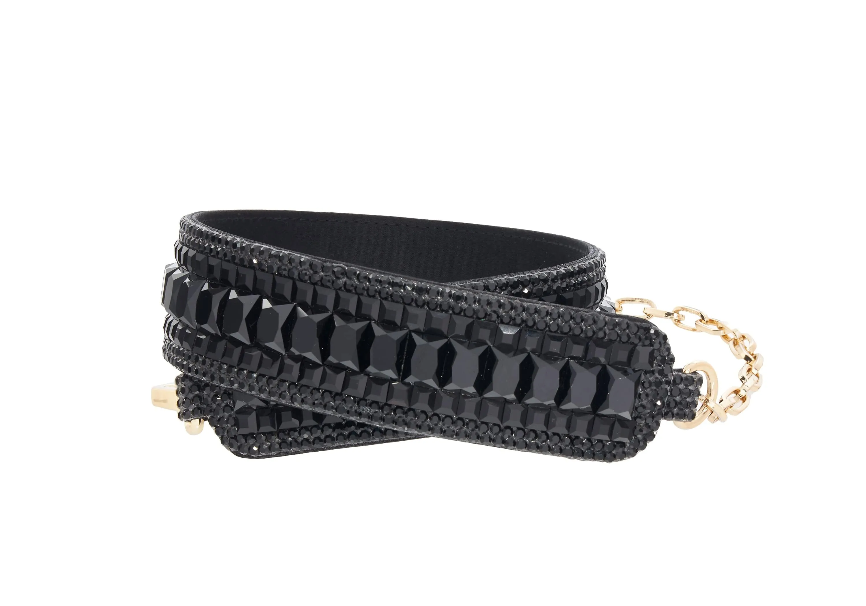 Baguette Deco Gems Belt Black sold by Judith Leiber product image thumbnail 4