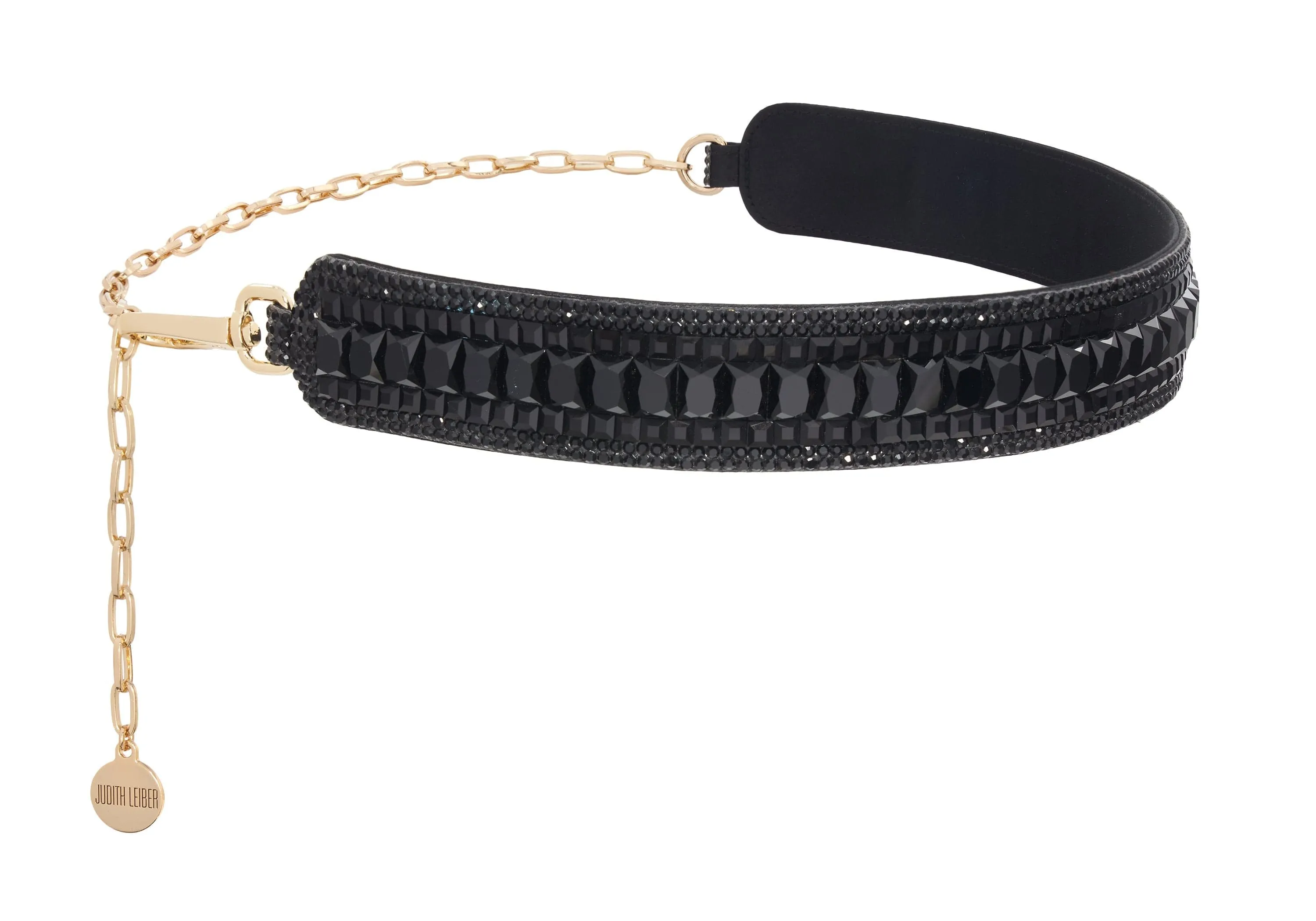 Baguette Deco Gems Belt Black sold by Judith Leiber product image thumbnail 2