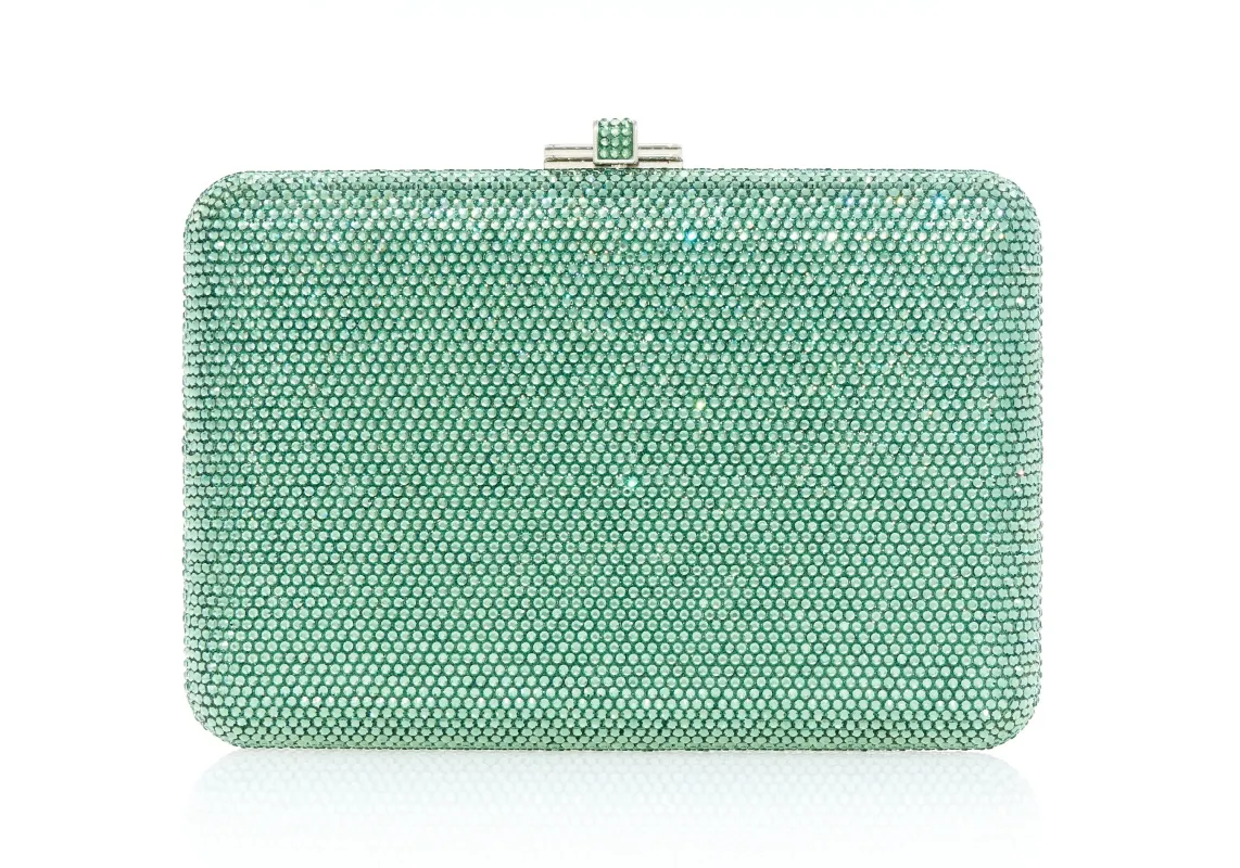 Slim Slide Seafoam sold by Judith Leiber