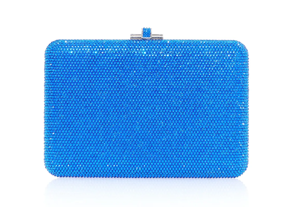 Slim Slide Sapphire sold by Judith Leiber