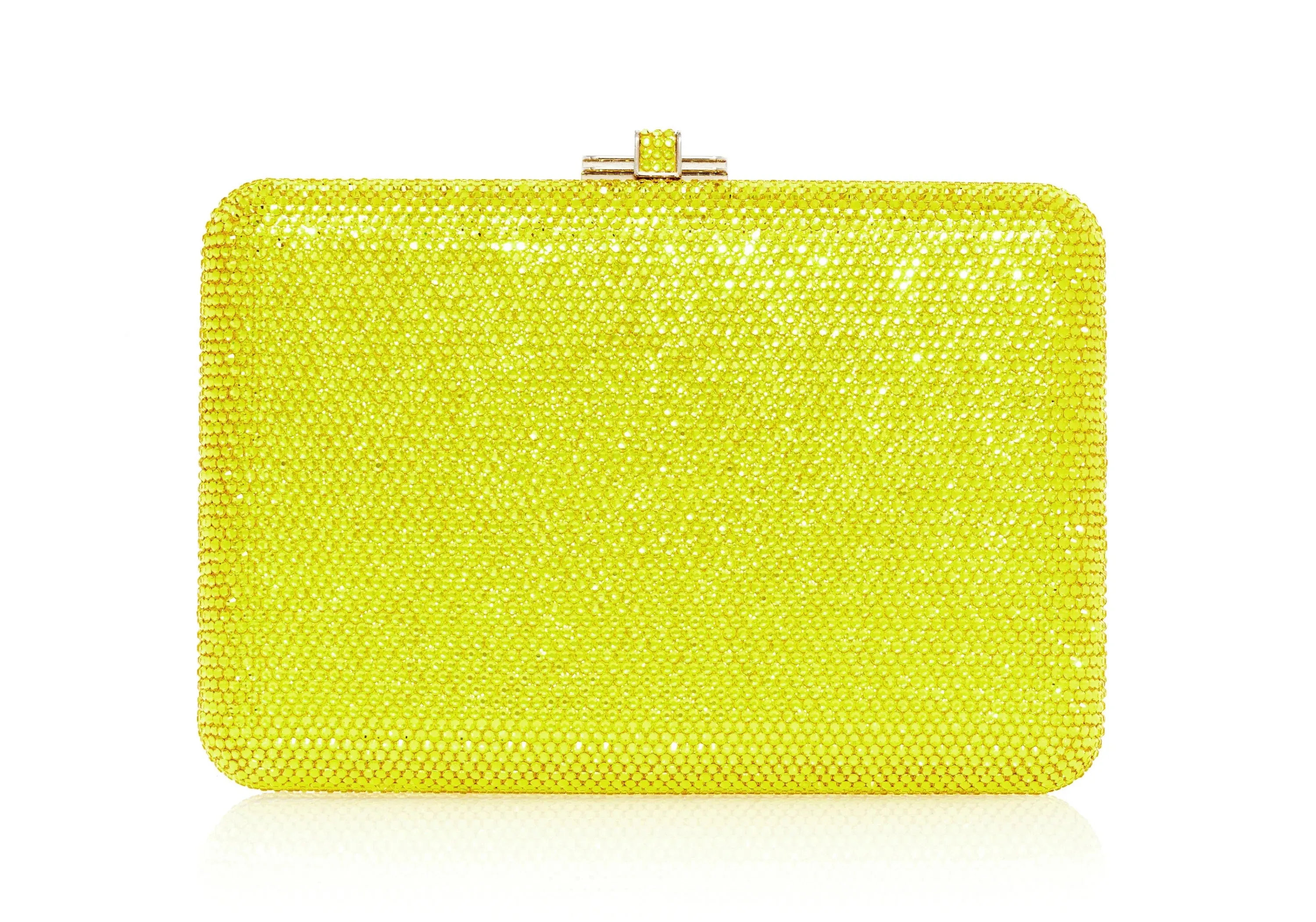 Slim Slide Yellow sold by Judith Leiber
