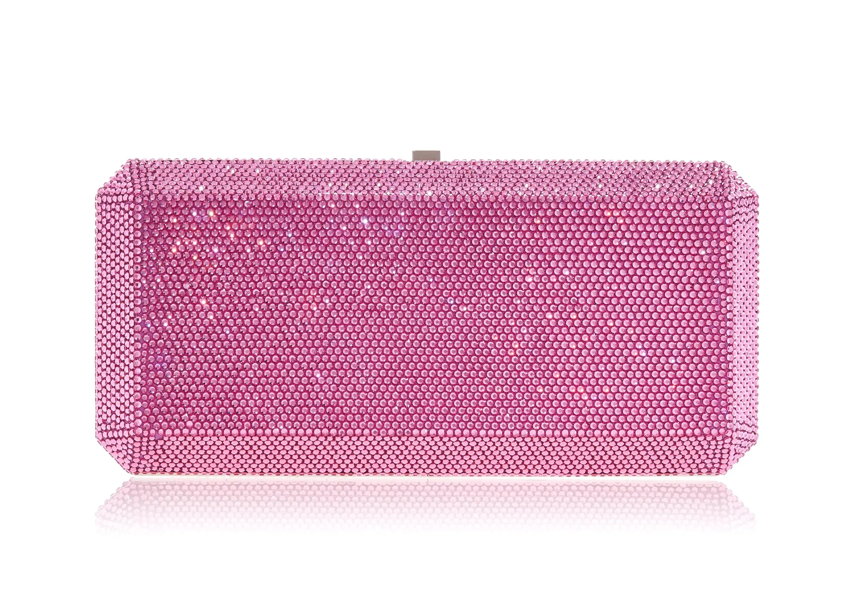 Slim Rectangle Pink sold by Judith Leiber