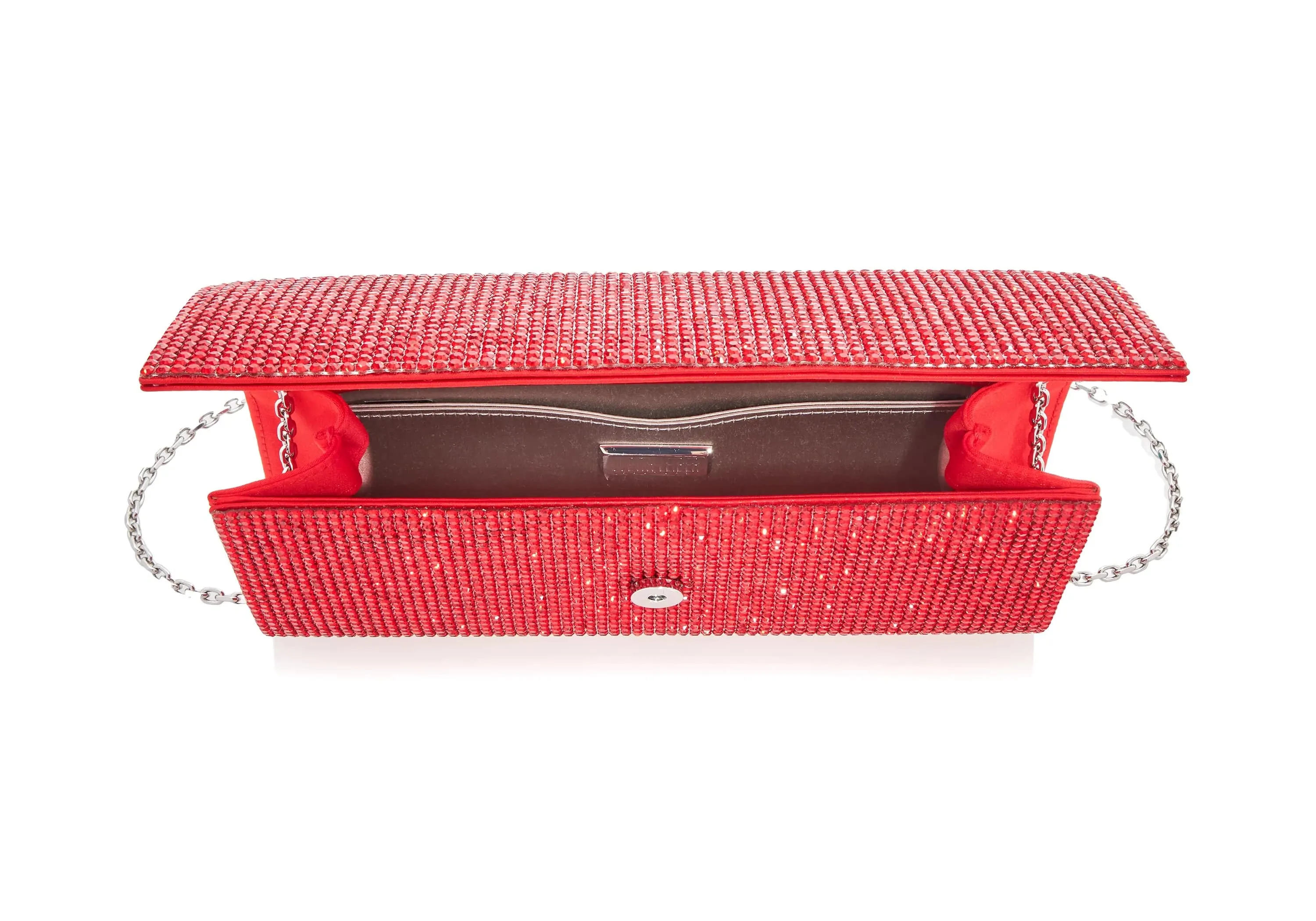 Perry Crystal Red Clutch sold by Judith Leiber product image thumbnail 3