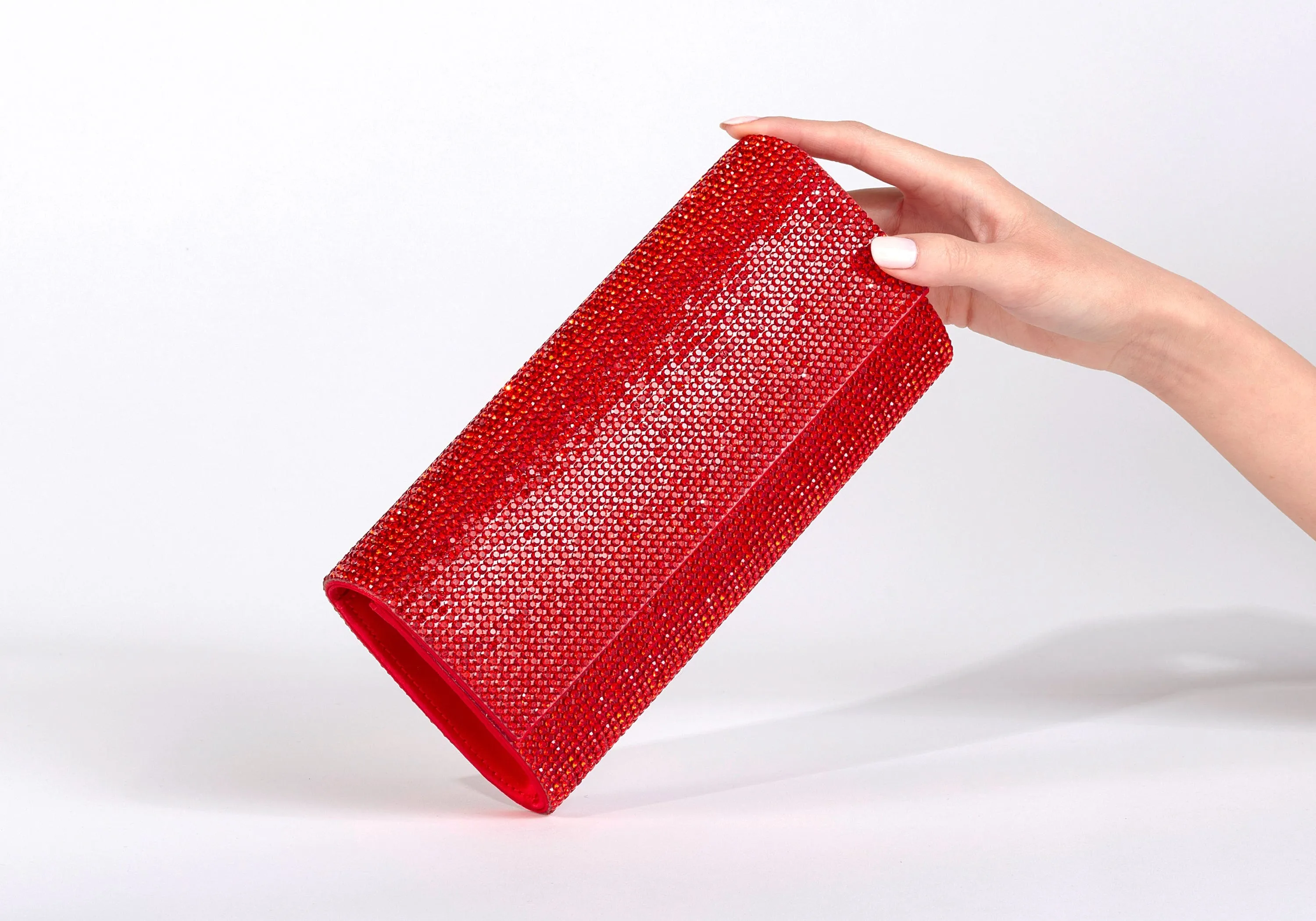 Perry Crystal Red Clutch sold by Judith Leiber product image thumbnail 2