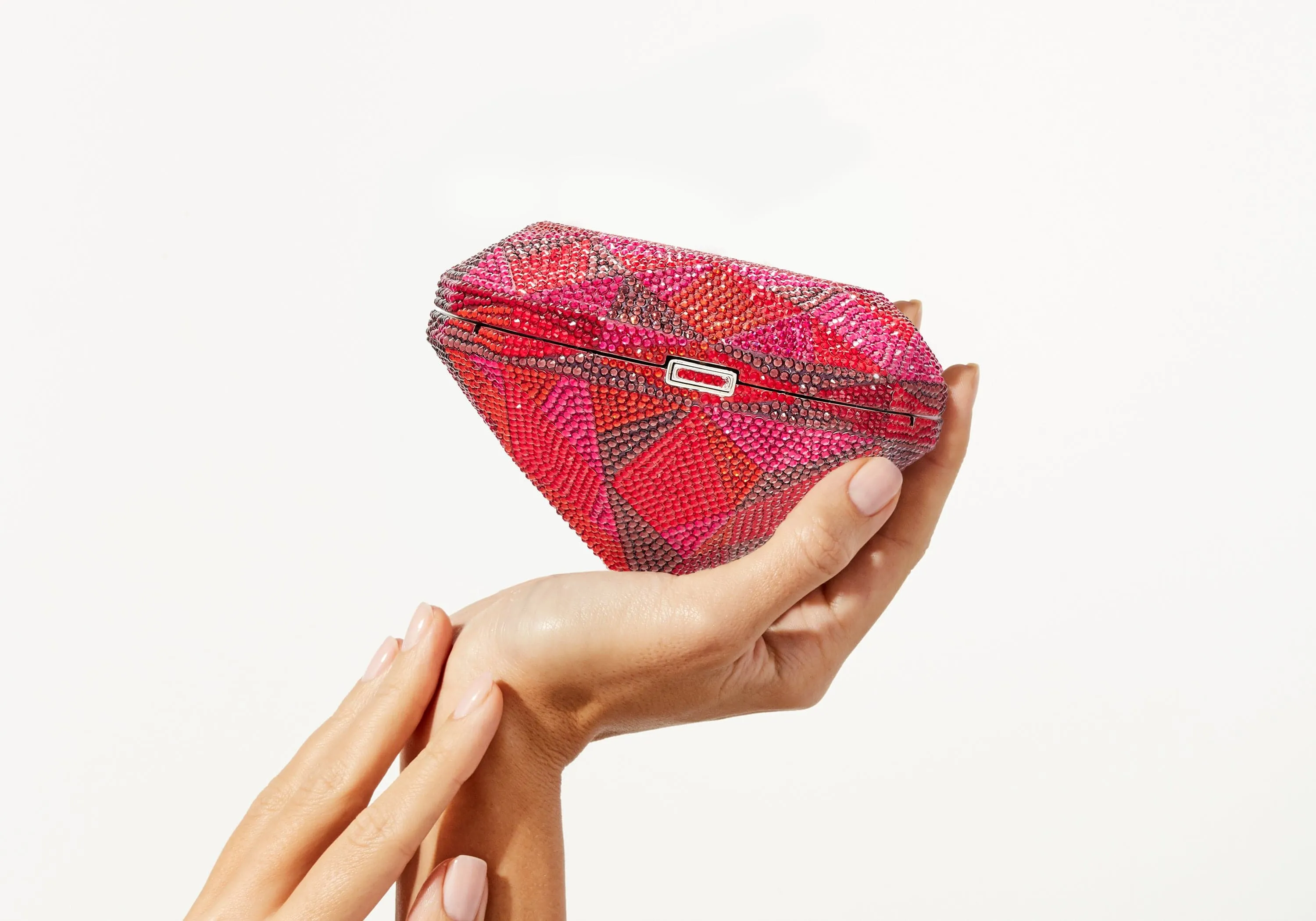 Designer Diamond Ruby Handbag sold by Judith Leiber product image thumbnail 2