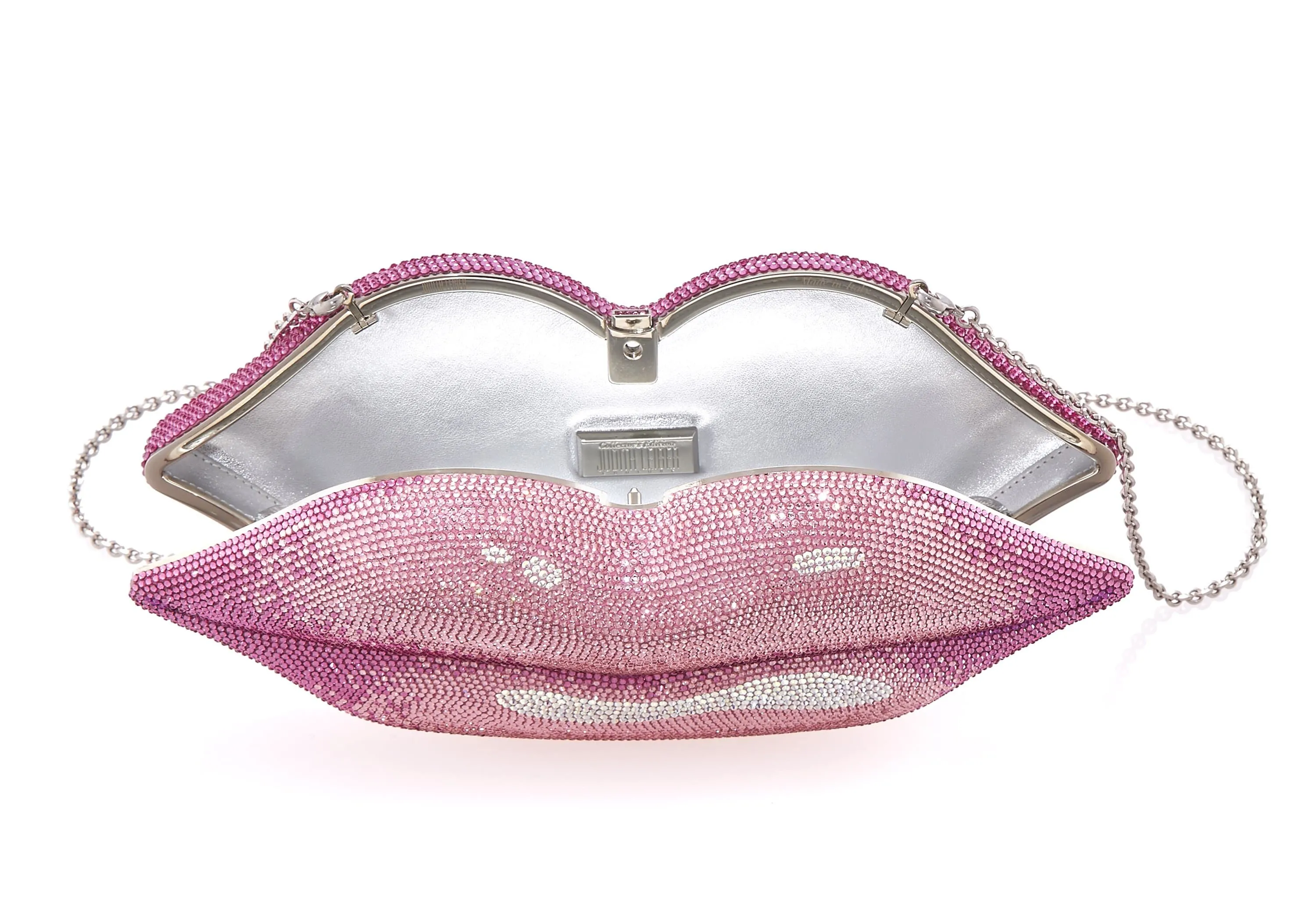 Hot Lips Pink Designer Purse sold by Judith Leiber product image thumbnail 3