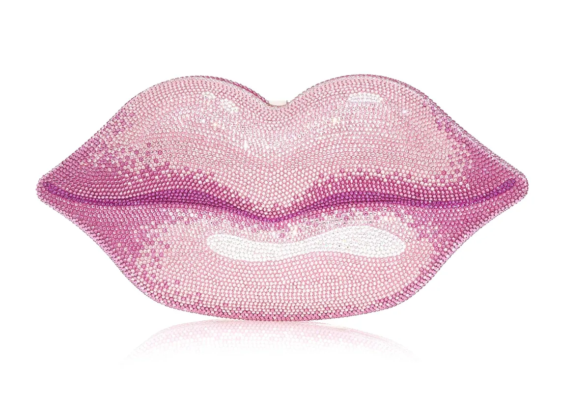Hot Lips Pink Designer Purse sold by Judith Leiber