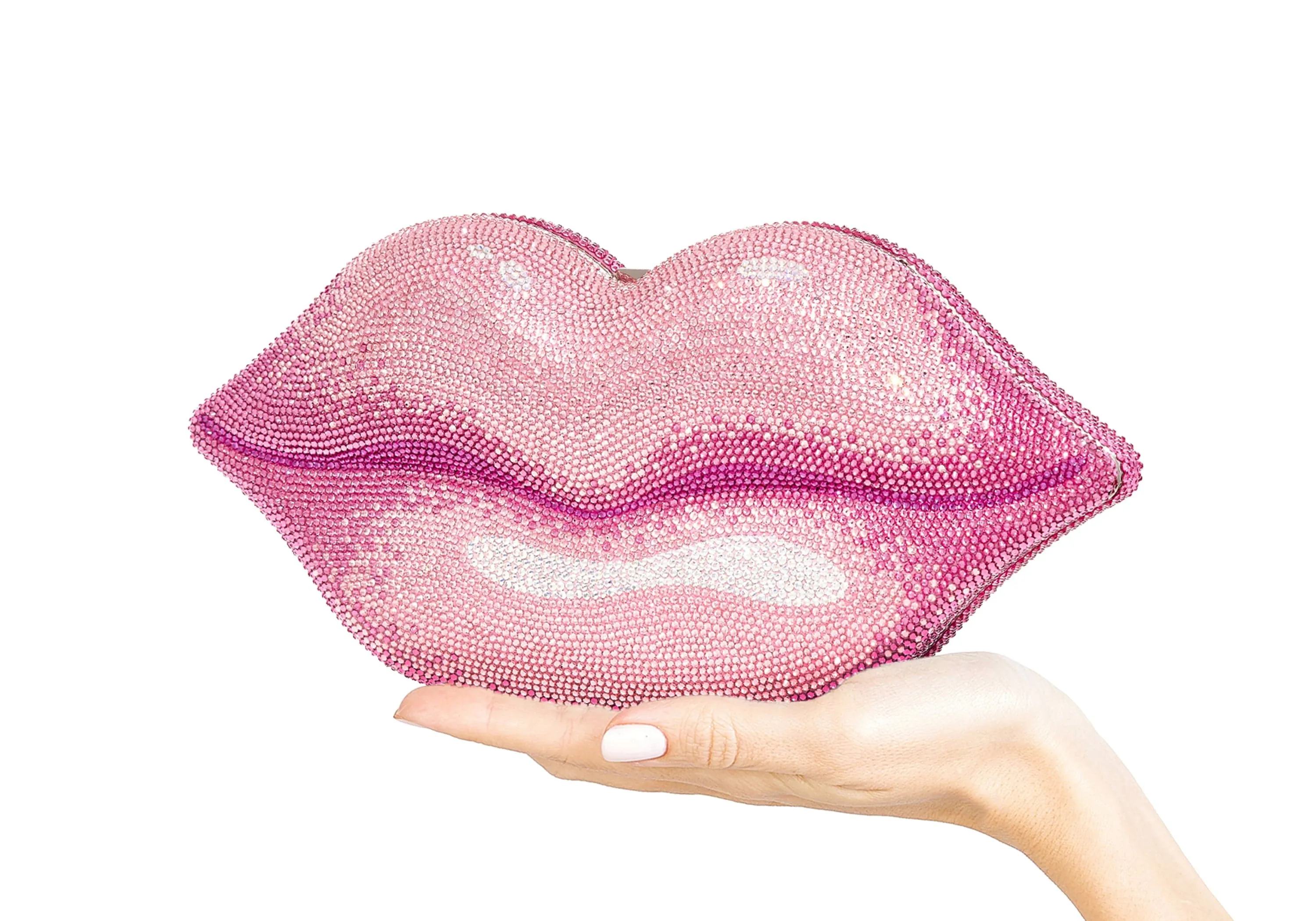 Hot Lips Pink Designer Purse sold by Judith Leiber product image thumbnail 2