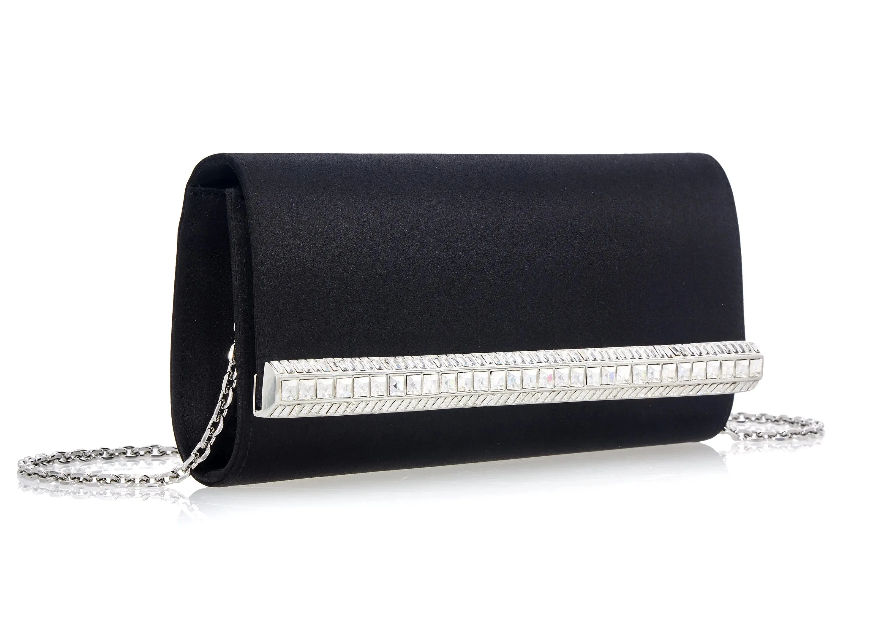 Perry Satin Black sold by Judith Leiber product image thumbnail 4