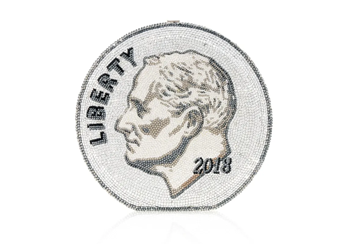 Dime Bag sold by Judith Leiber