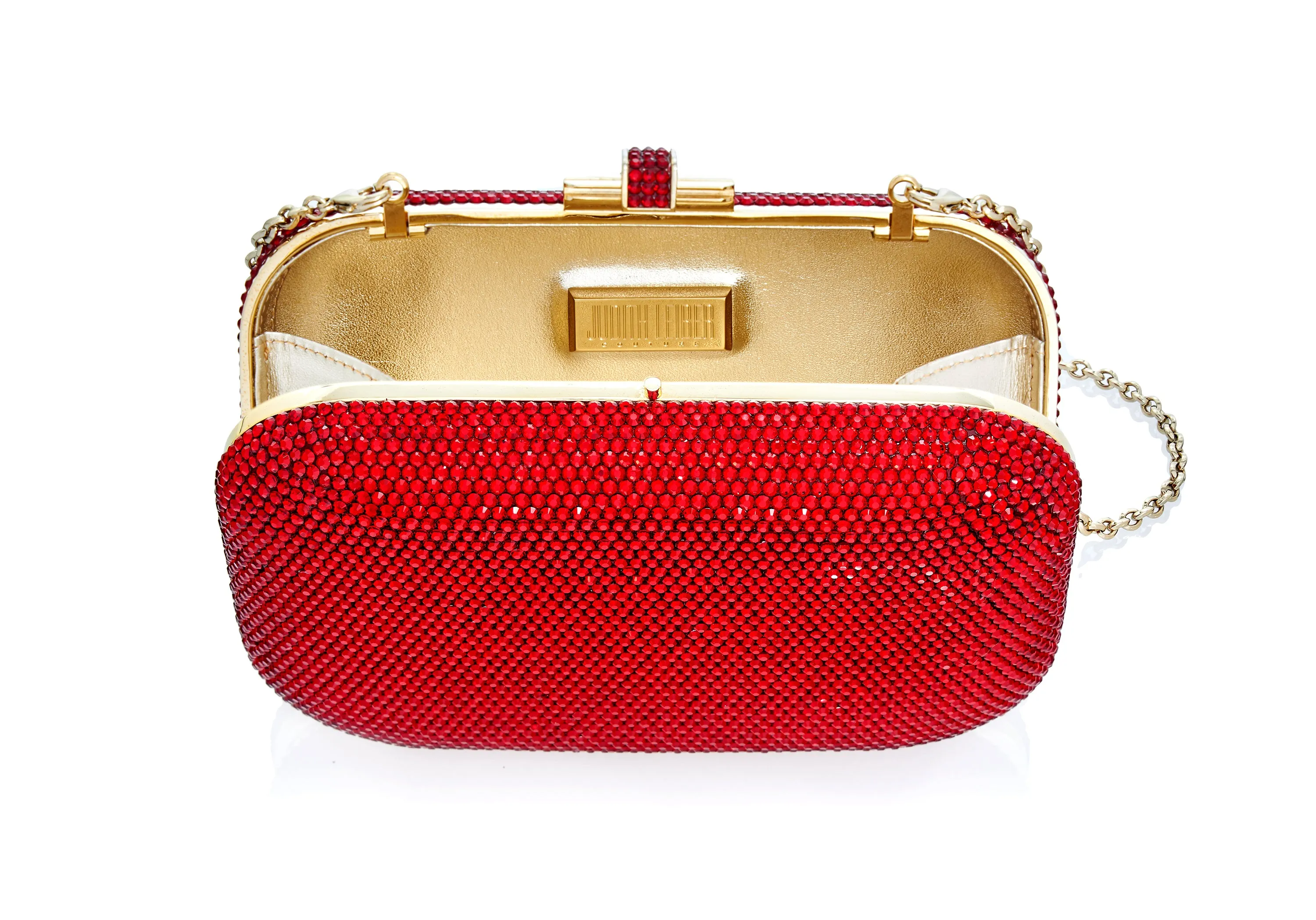 Slide Lock Crimson sold by Judith Leiber product image thumbnail 2