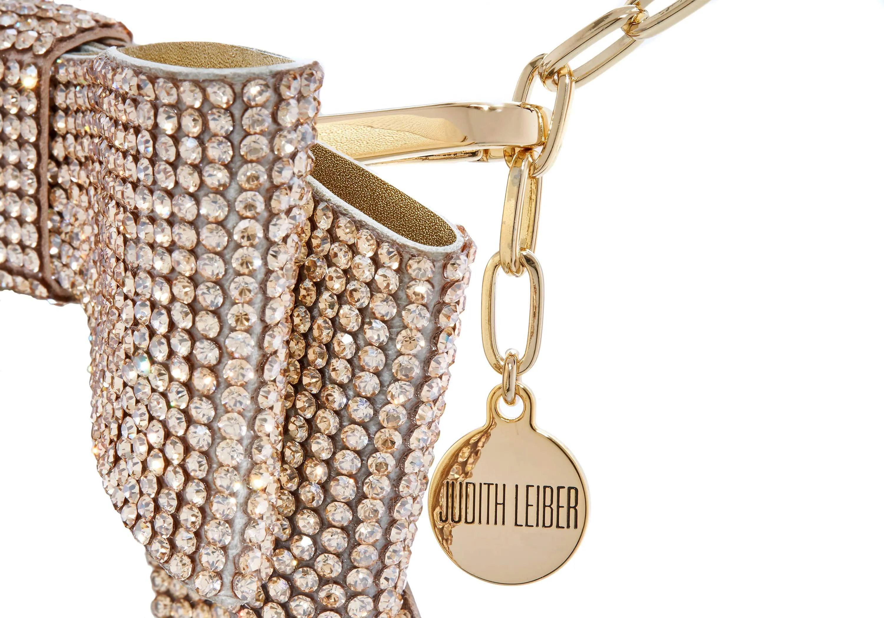 Soft Bow Belt Champagne sold by Judith Leiber product image thumbnail 5