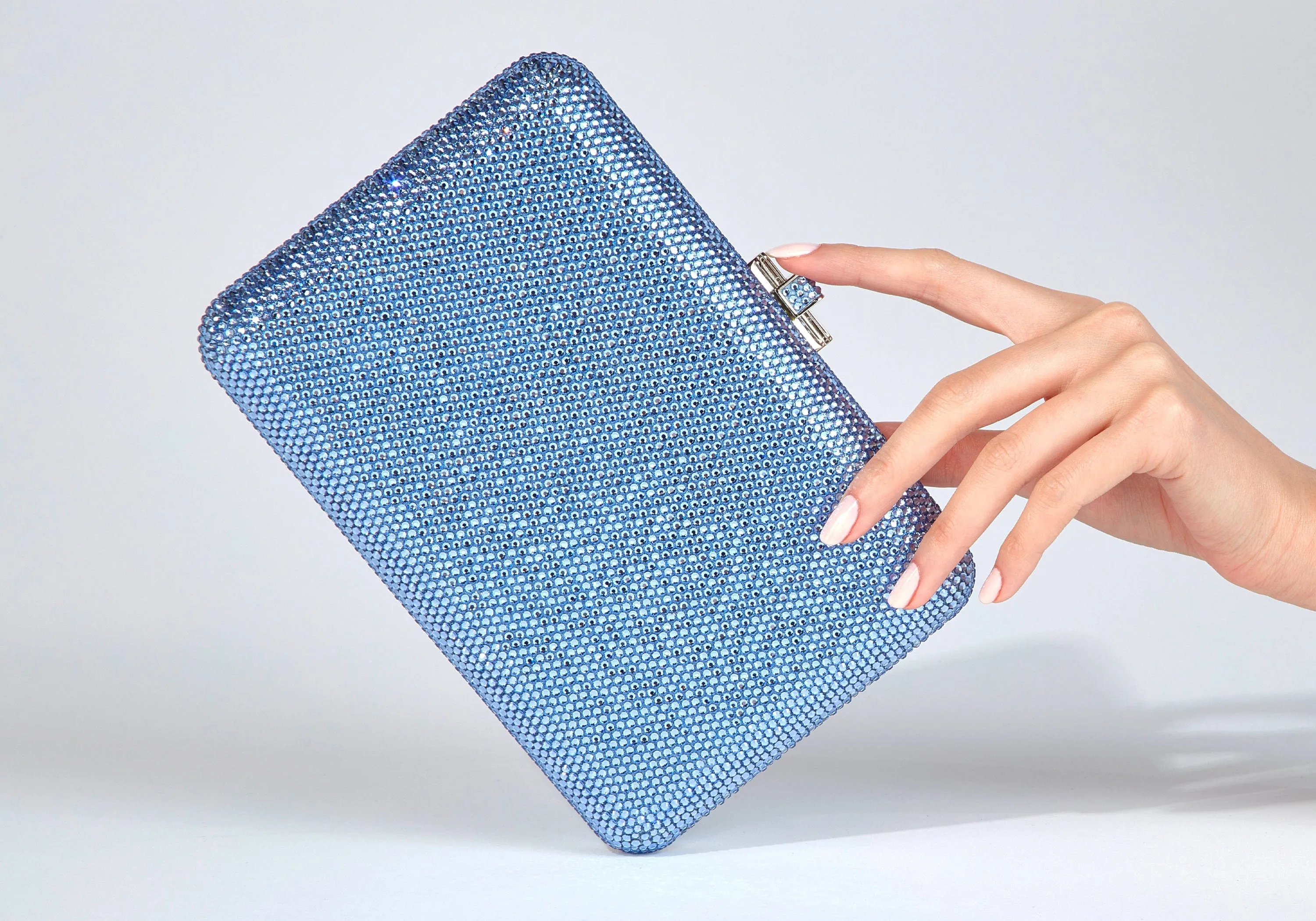 Slim Slide Blue sold by Judith Leiber product image thumbnail 2