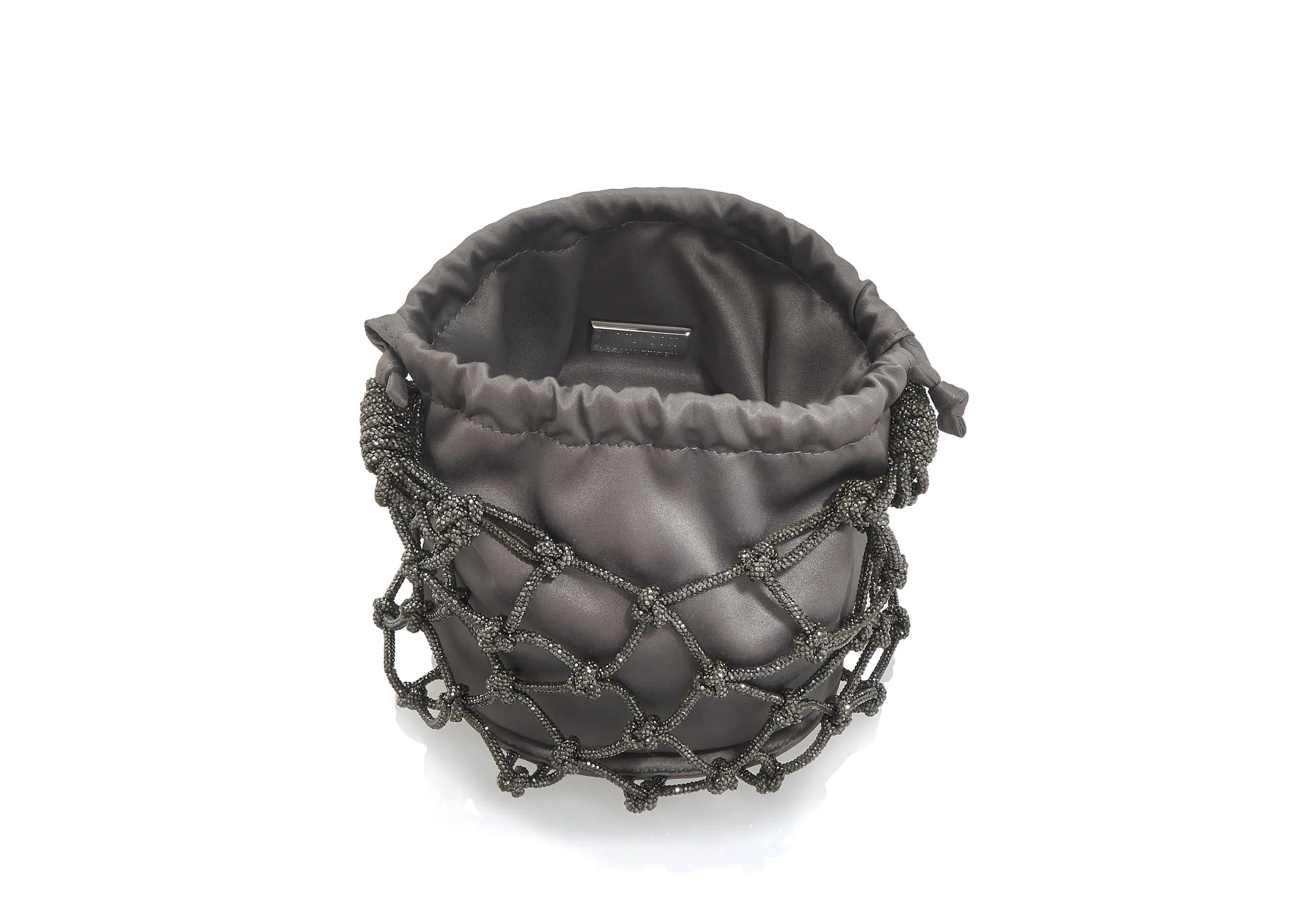 Sparkle Net Pouch Gray sold by Judith Leiber product image thumbnail 3