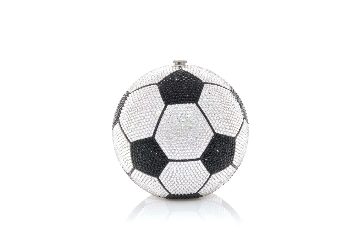 Soccer Ball Purse made by Judith Leiber