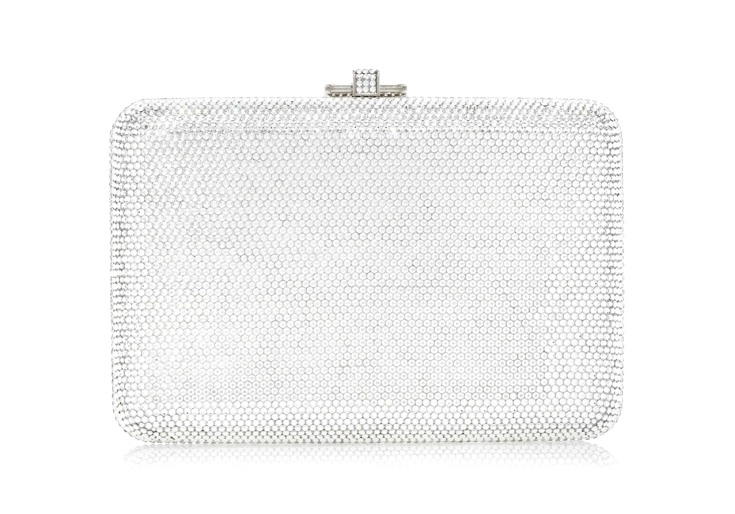 Slim Slide Silver sold by Judith Leiber