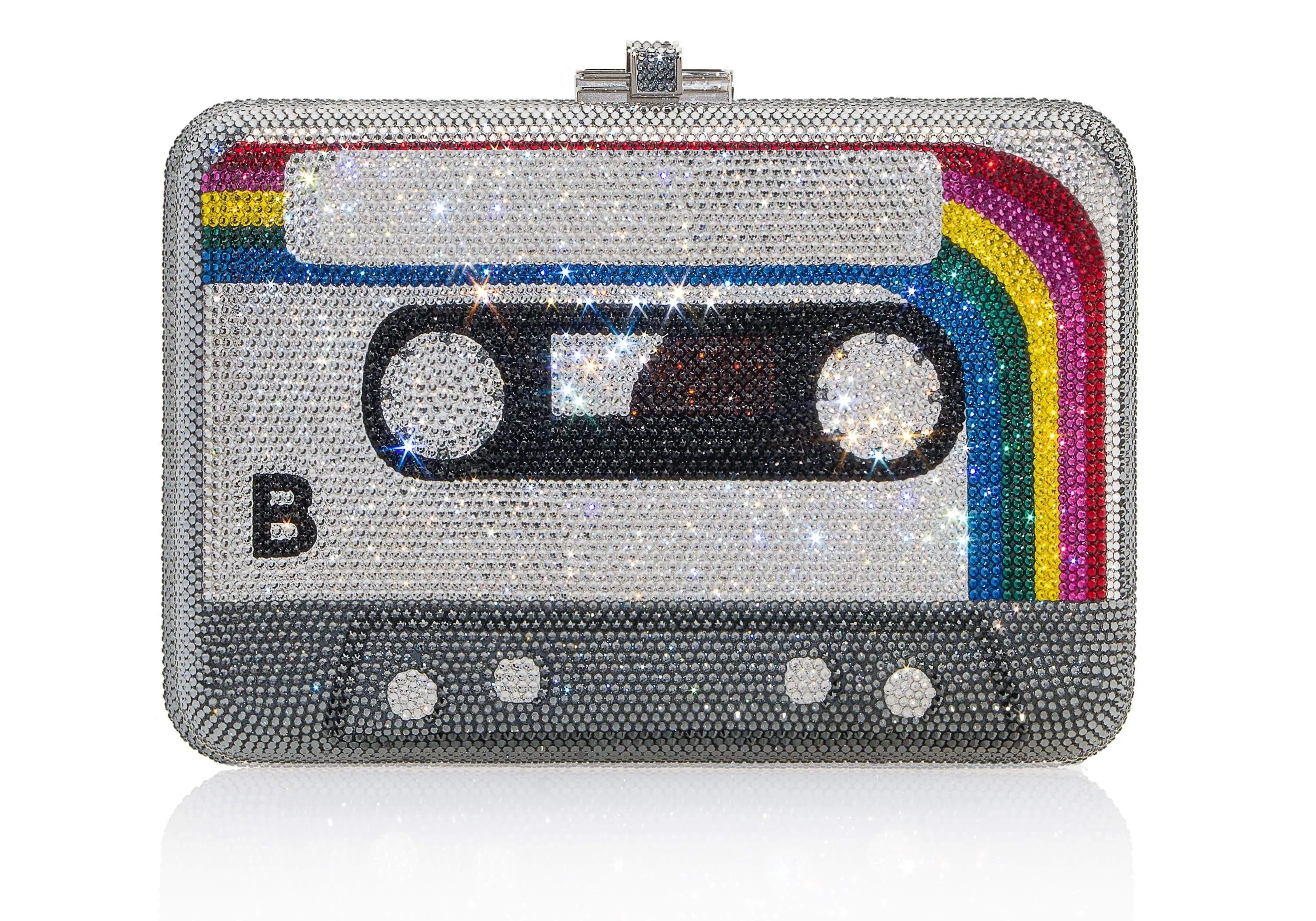 Bespoke Rainbow Mix Slim Slide sold by Judith Leiber product image thumbnail 5