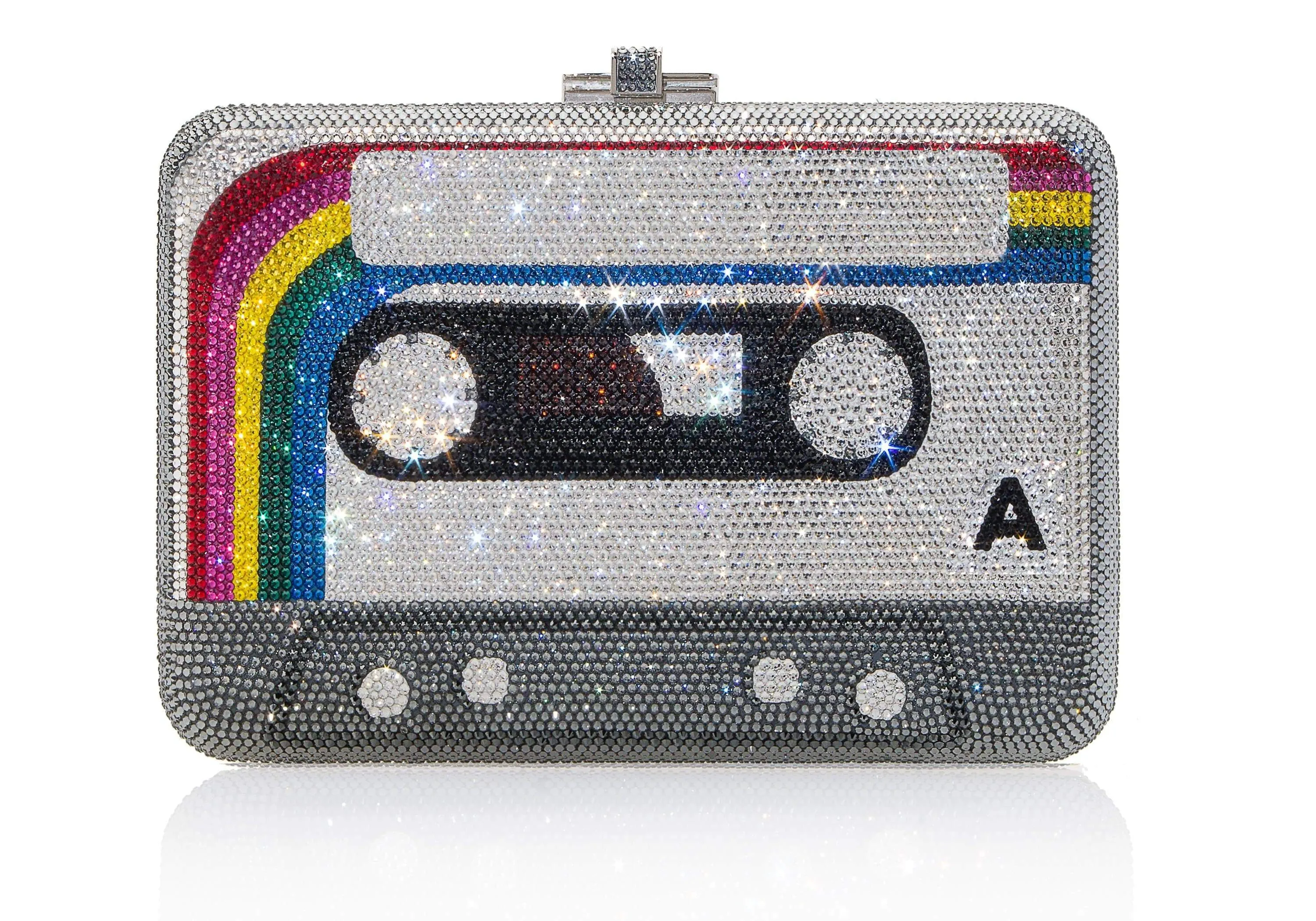 Bespoke Rainbow Mix Slim Slide sold by Judith Leiber product image thumbnail 4