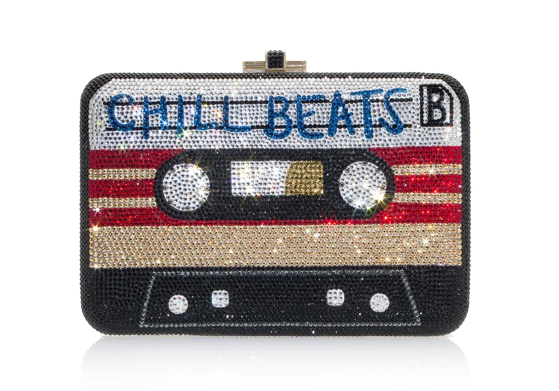 Bespoke Party Mix Slim Slide sold by Judith Leiber