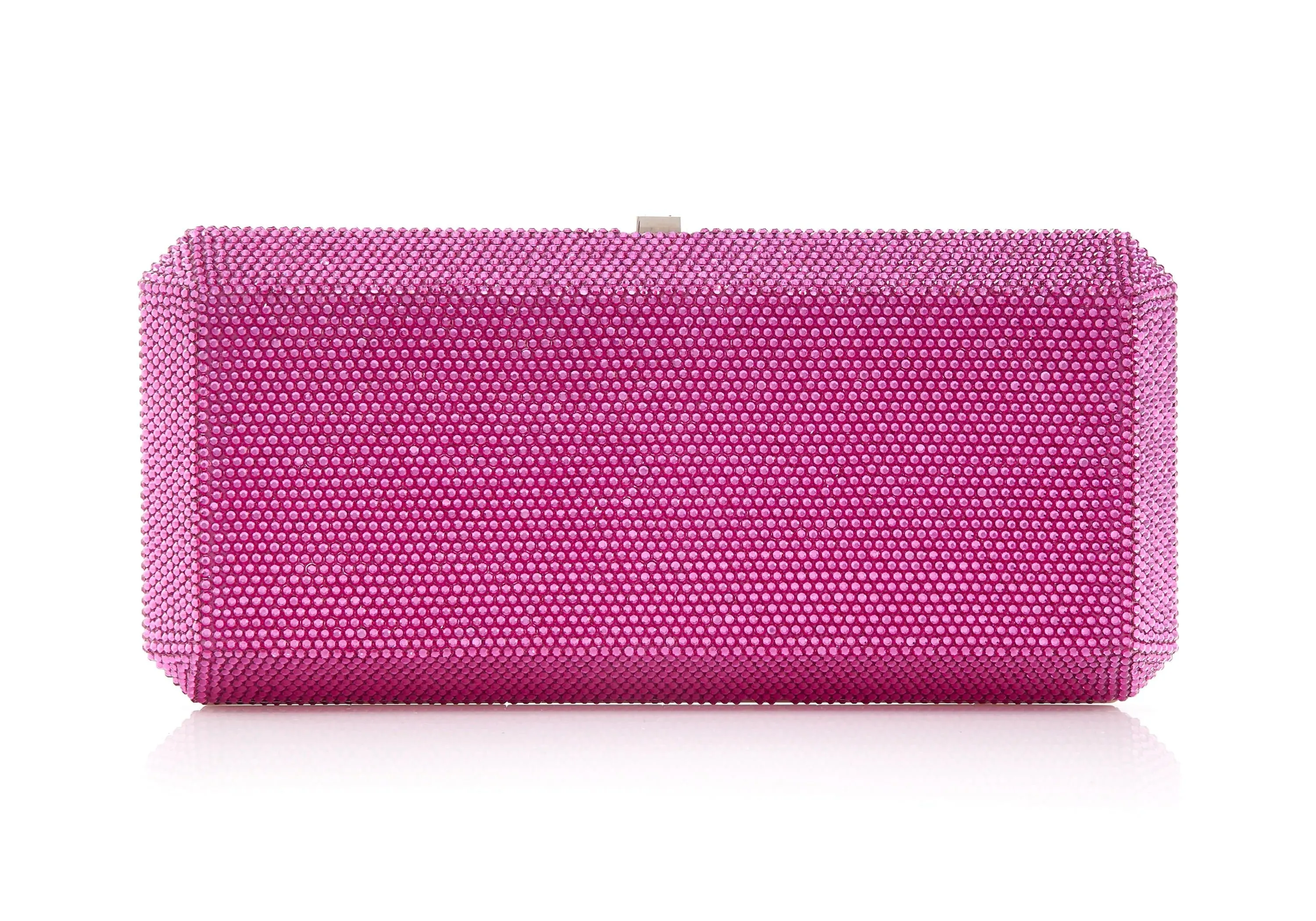 Slim Rectangle Fuchsia sold by Judith Leiber