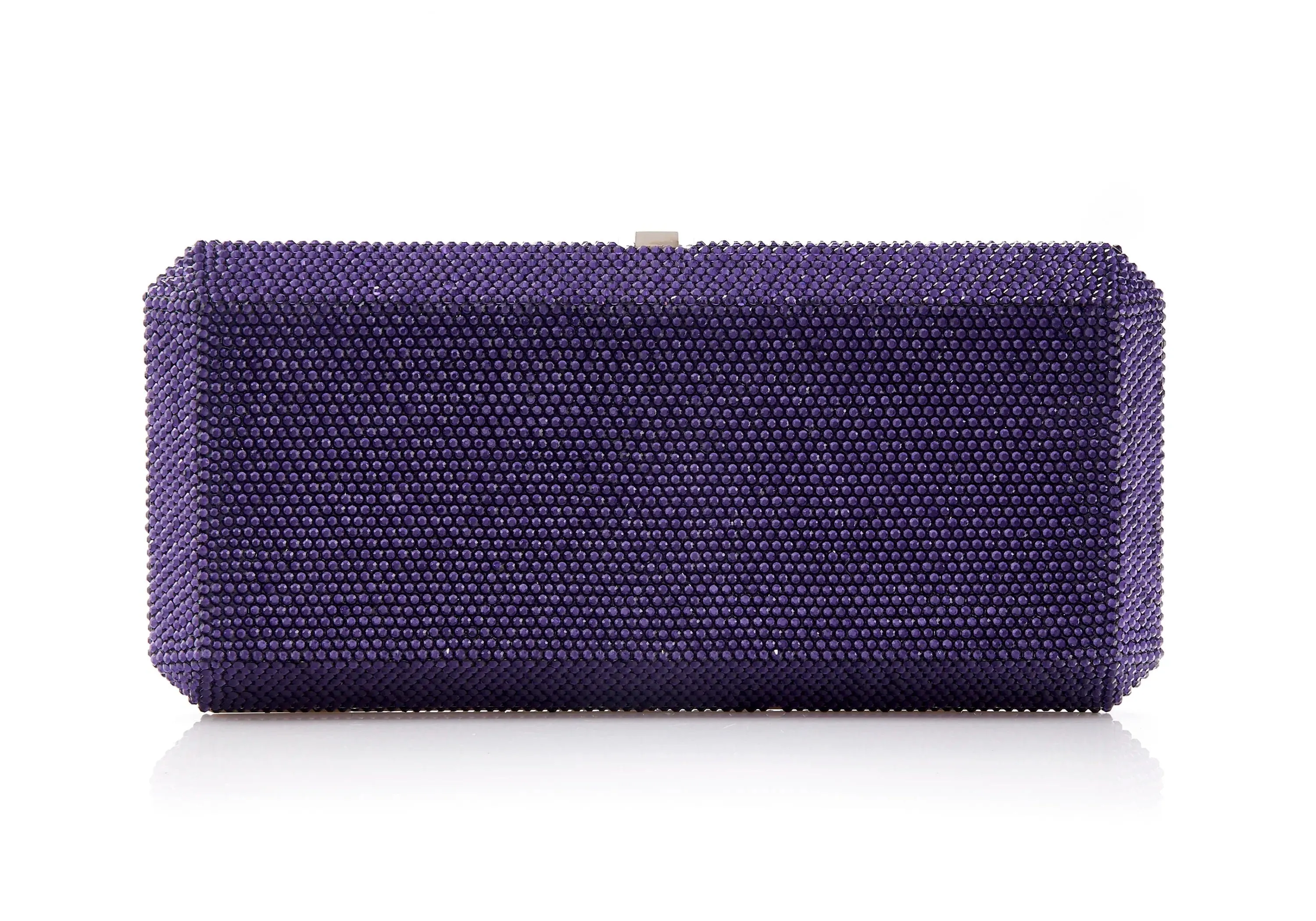 Slim Rectangle Purple sold by Judith Leiber