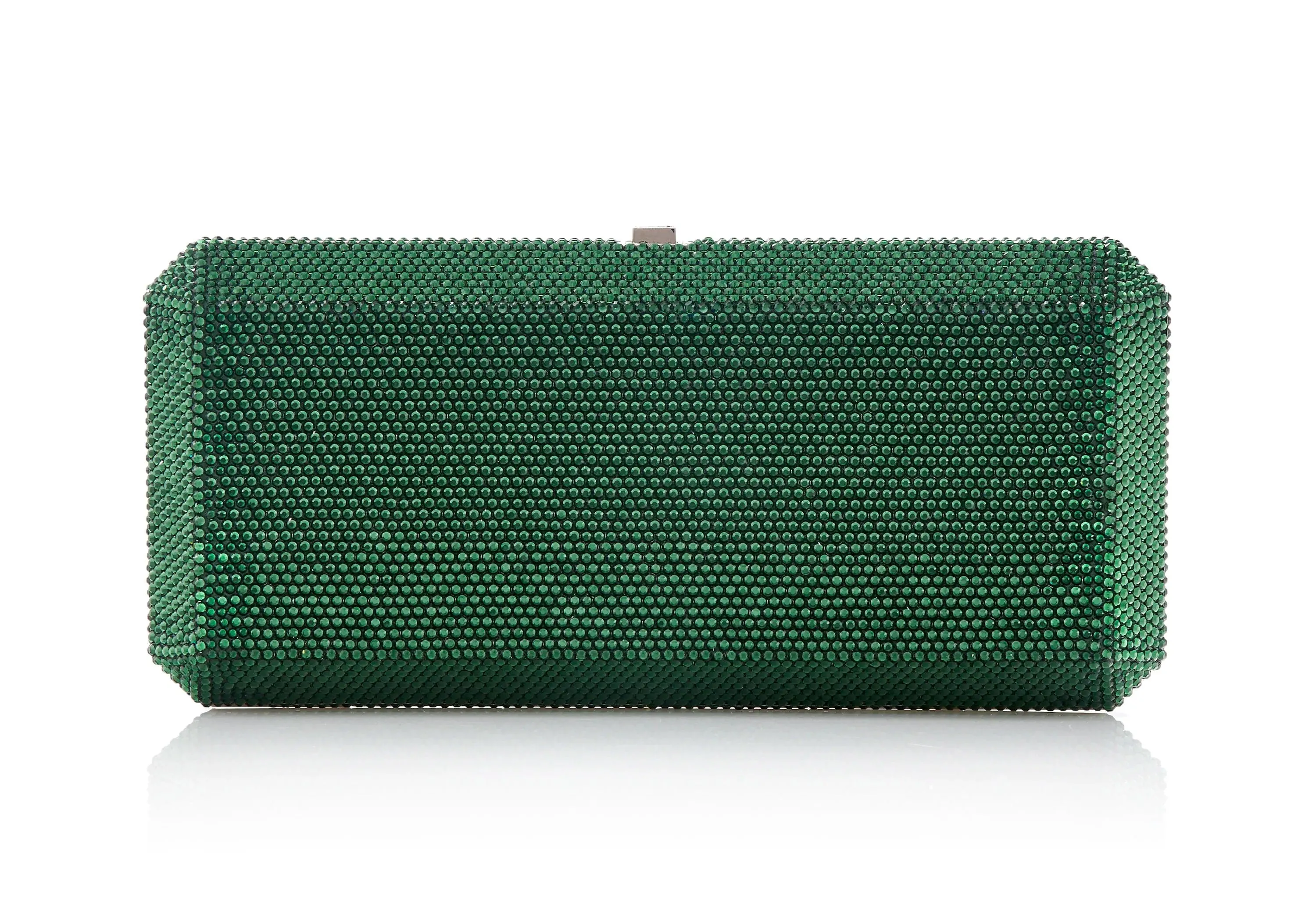 Slim Rectangle Green sold by Judith Leiber