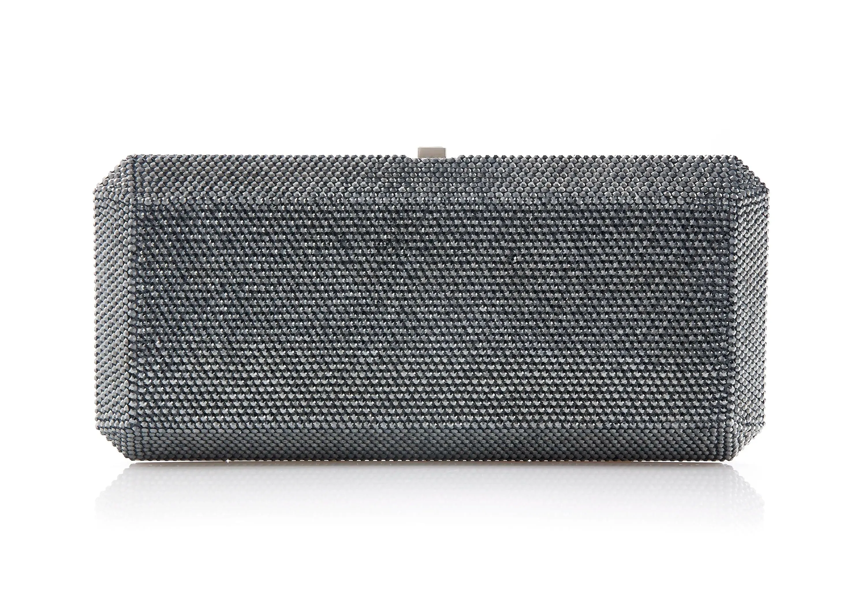 Slim Rectangle Gray sold by Judith Leiber