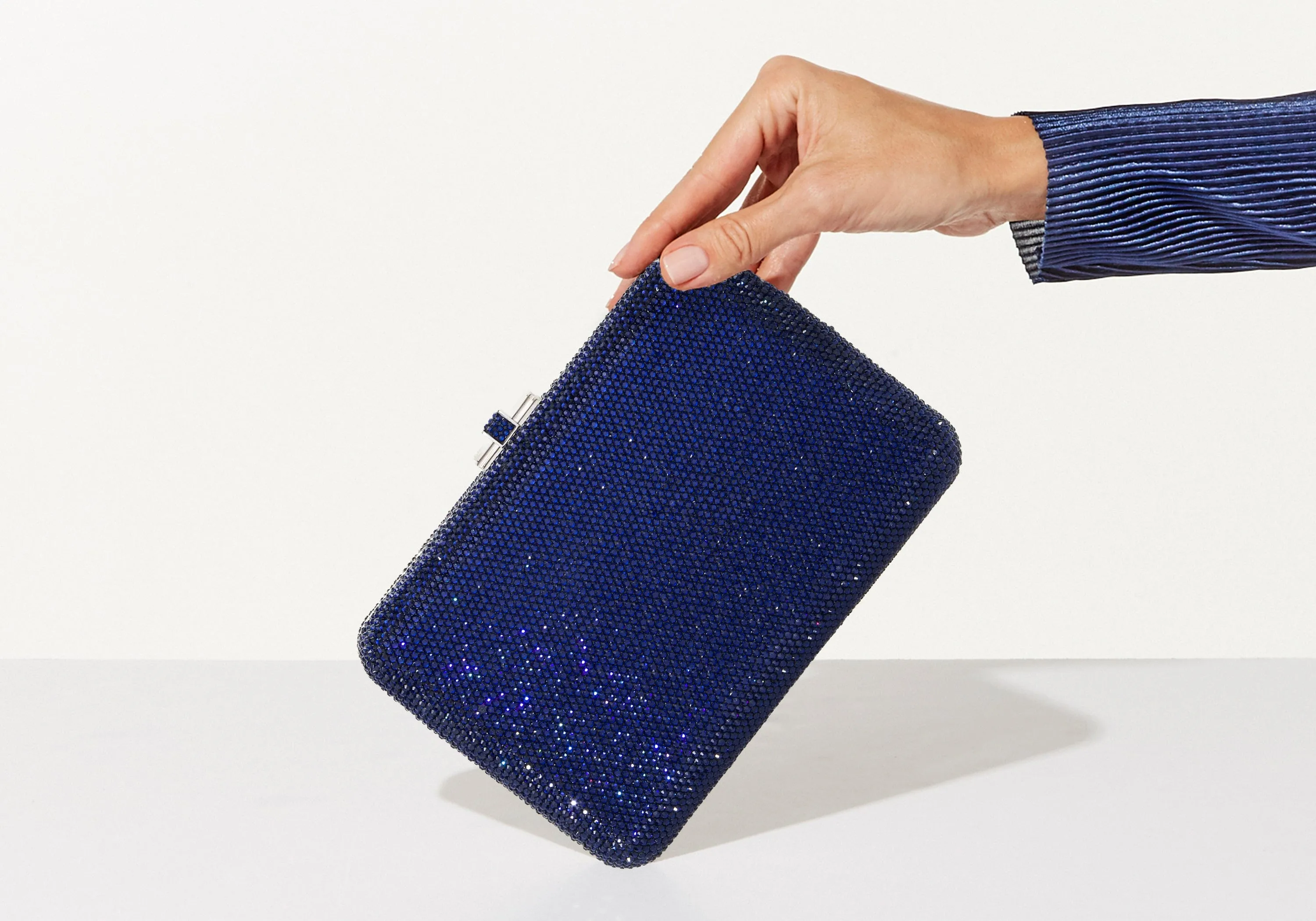 Slim Slide Navy sold by Judith Leiber product image thumbnail 2