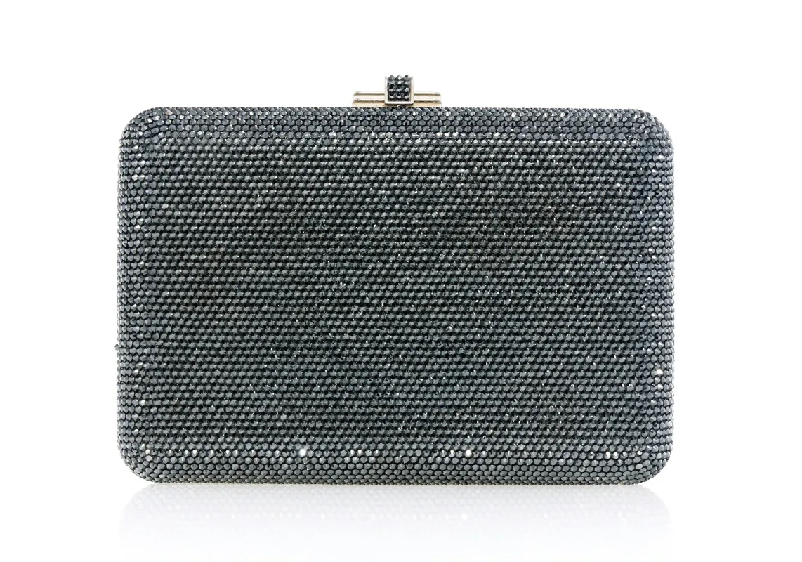 Slim Slide Gray sold by Judith Leiber