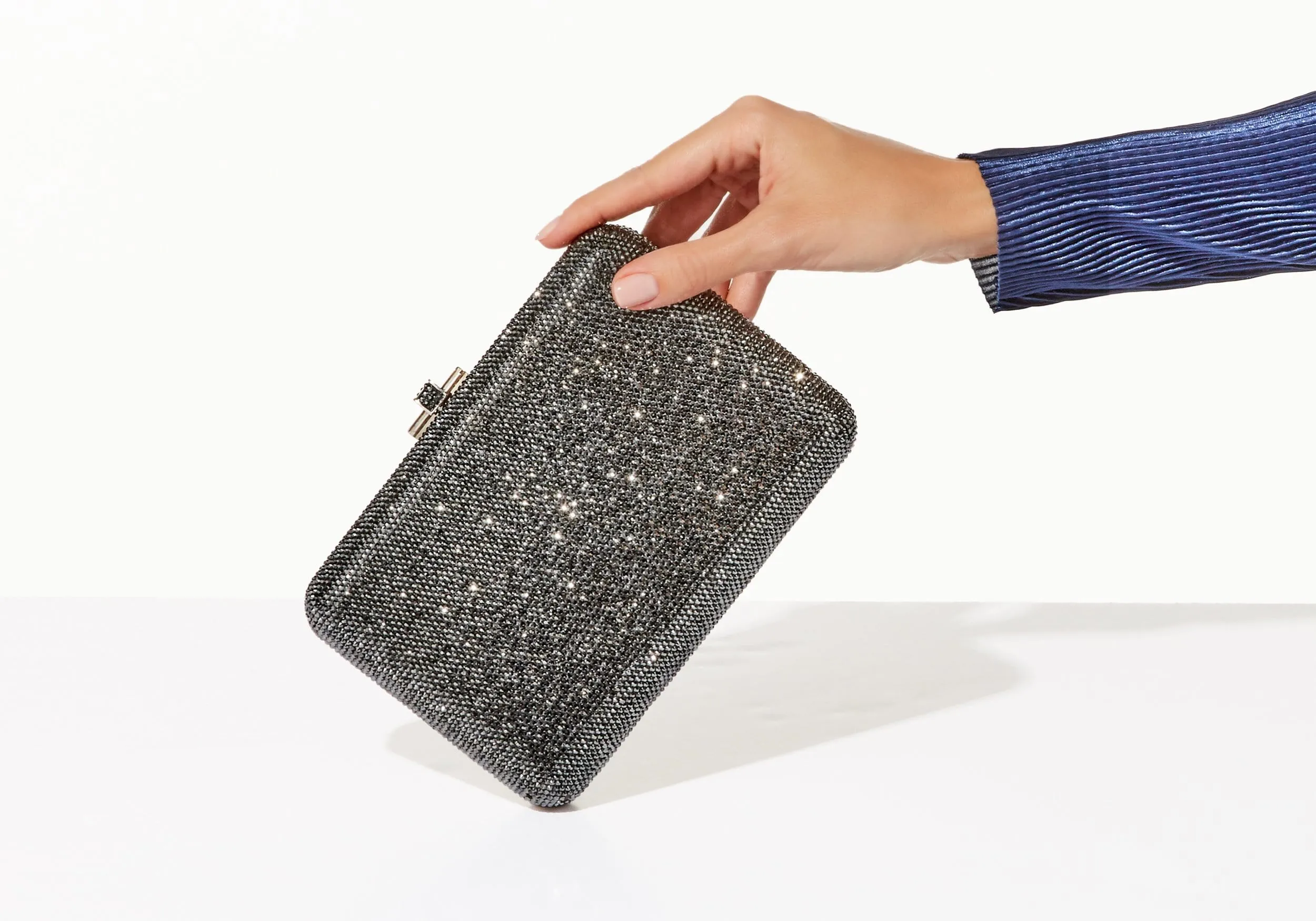 Slim Slide Gray sold by Judith Leiber product image thumbnail 2